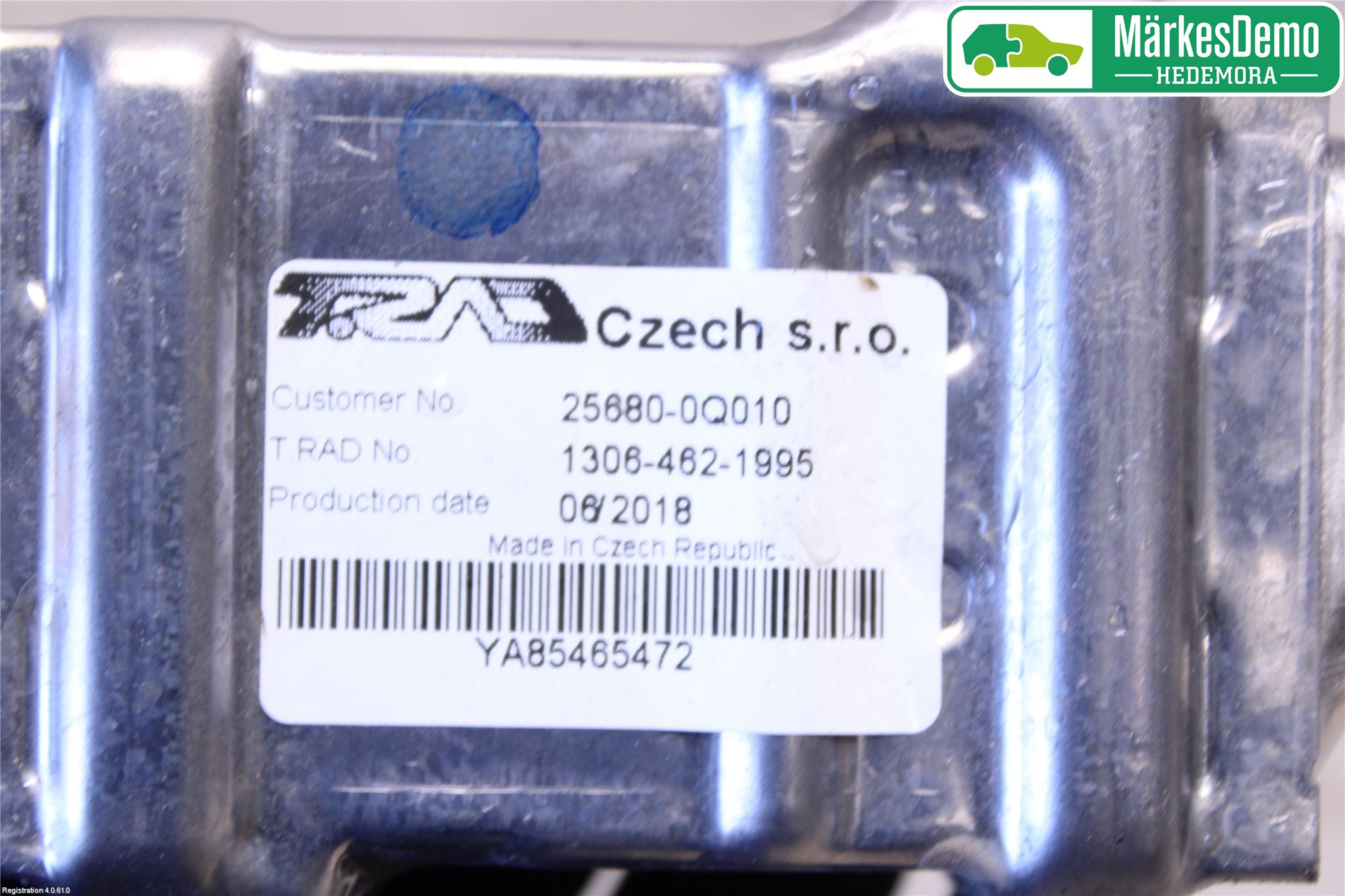 Toyota AYGO 15-21 Avgaskylare