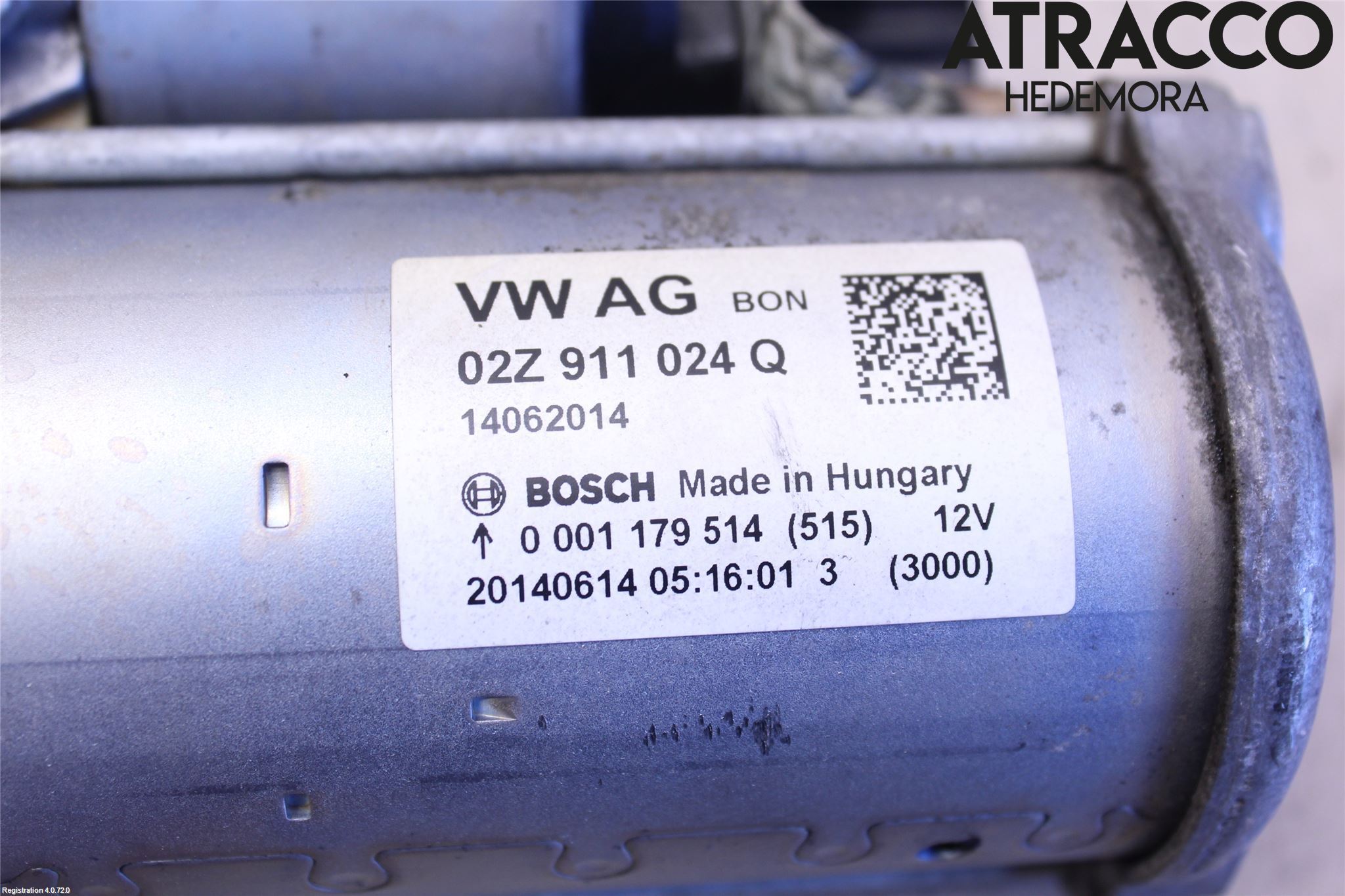 Volkswagen VW GOLF / E-GOLF VII 13-20 Startmotor