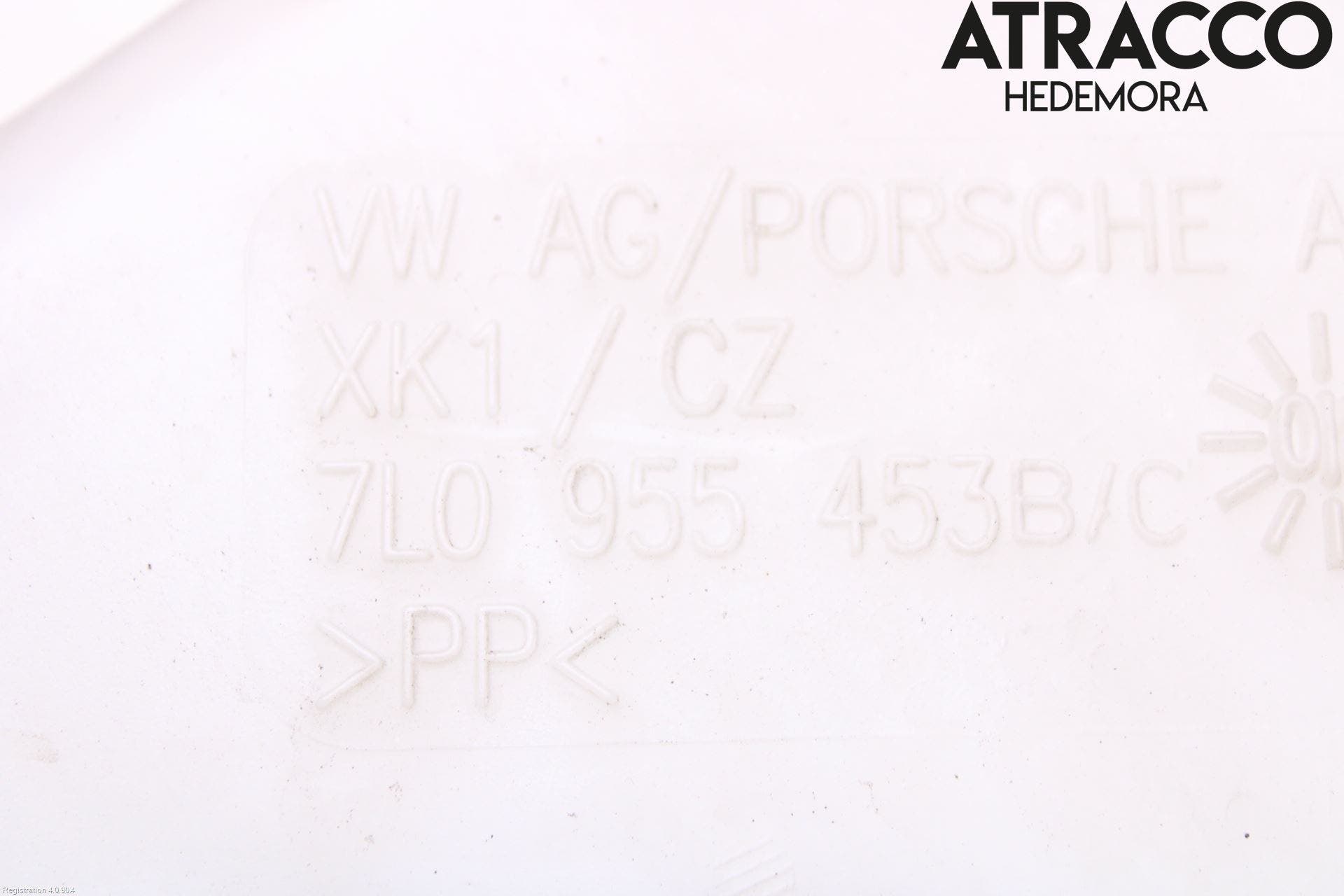 Volkswagen VW TOUAREG 7L 03-10 Spolartank Vindruta-Strål