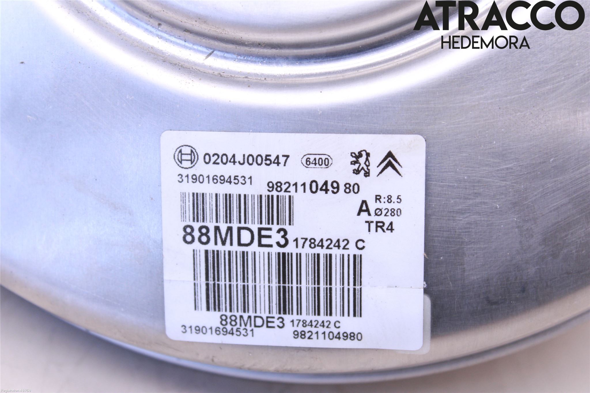 Citroen BERLINGO/E-BERLINGO 19- Bromsservo