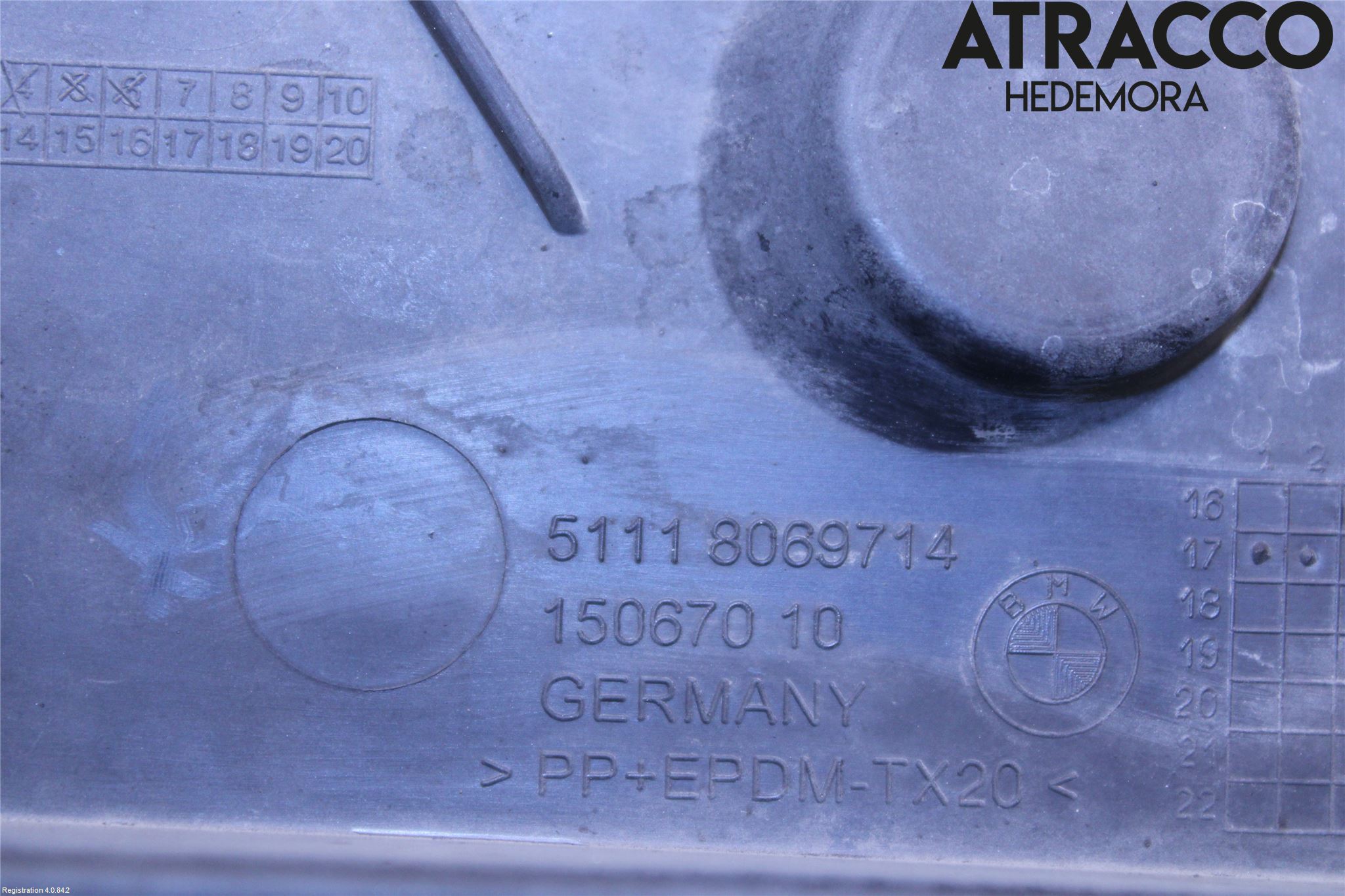 BMW 6 GT G32 18- Front Övrigt