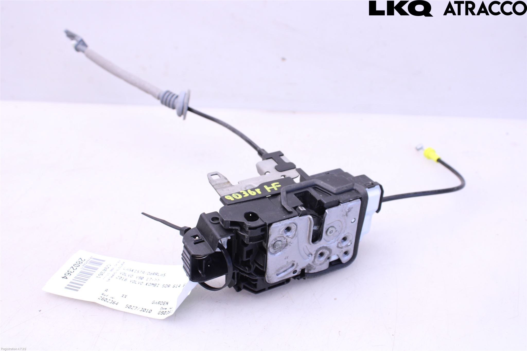 Volvo V90 17->> Låskista-Dörrlås