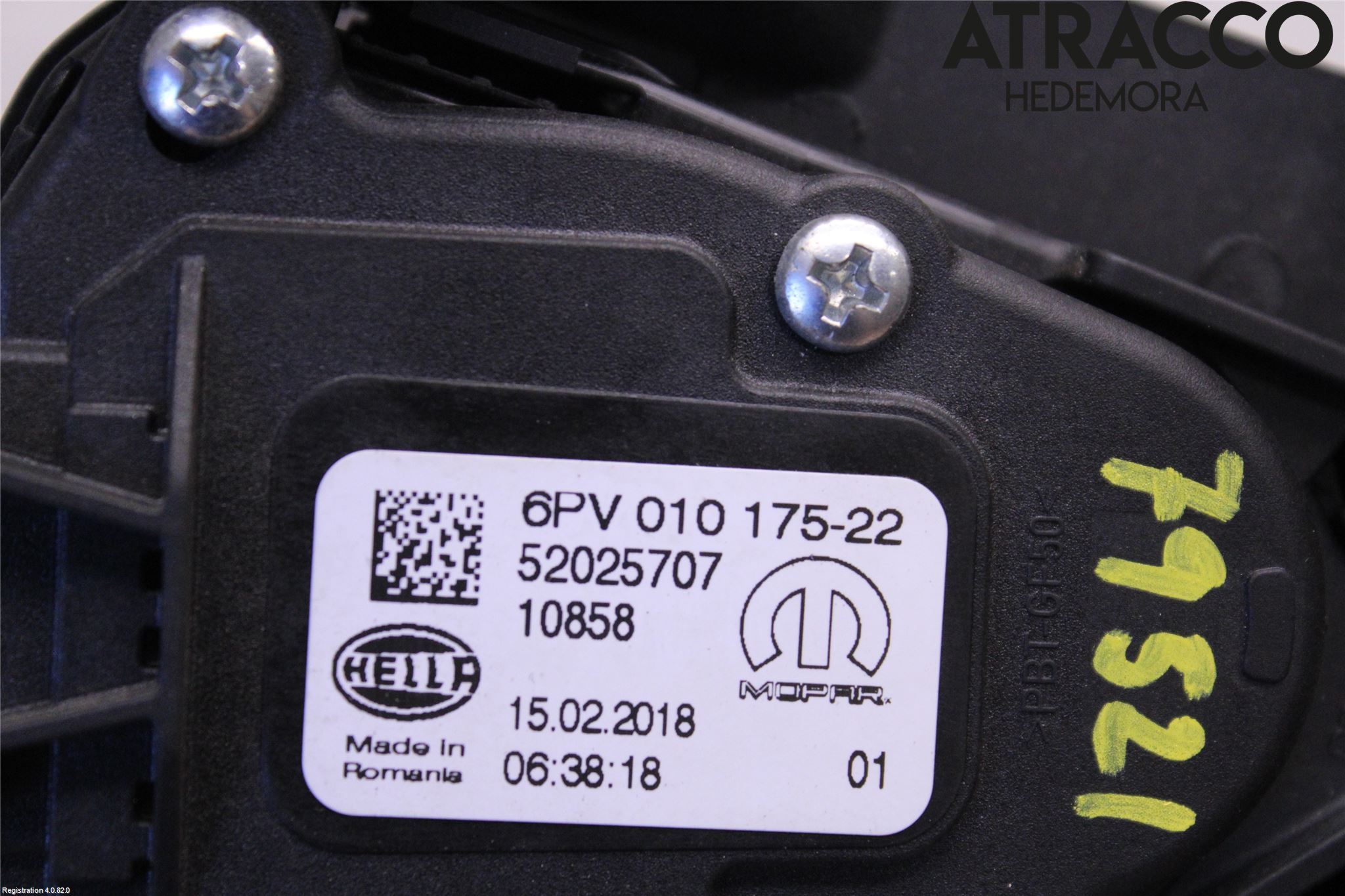 Fiat TIPO/CROSS 16- Gaspedal