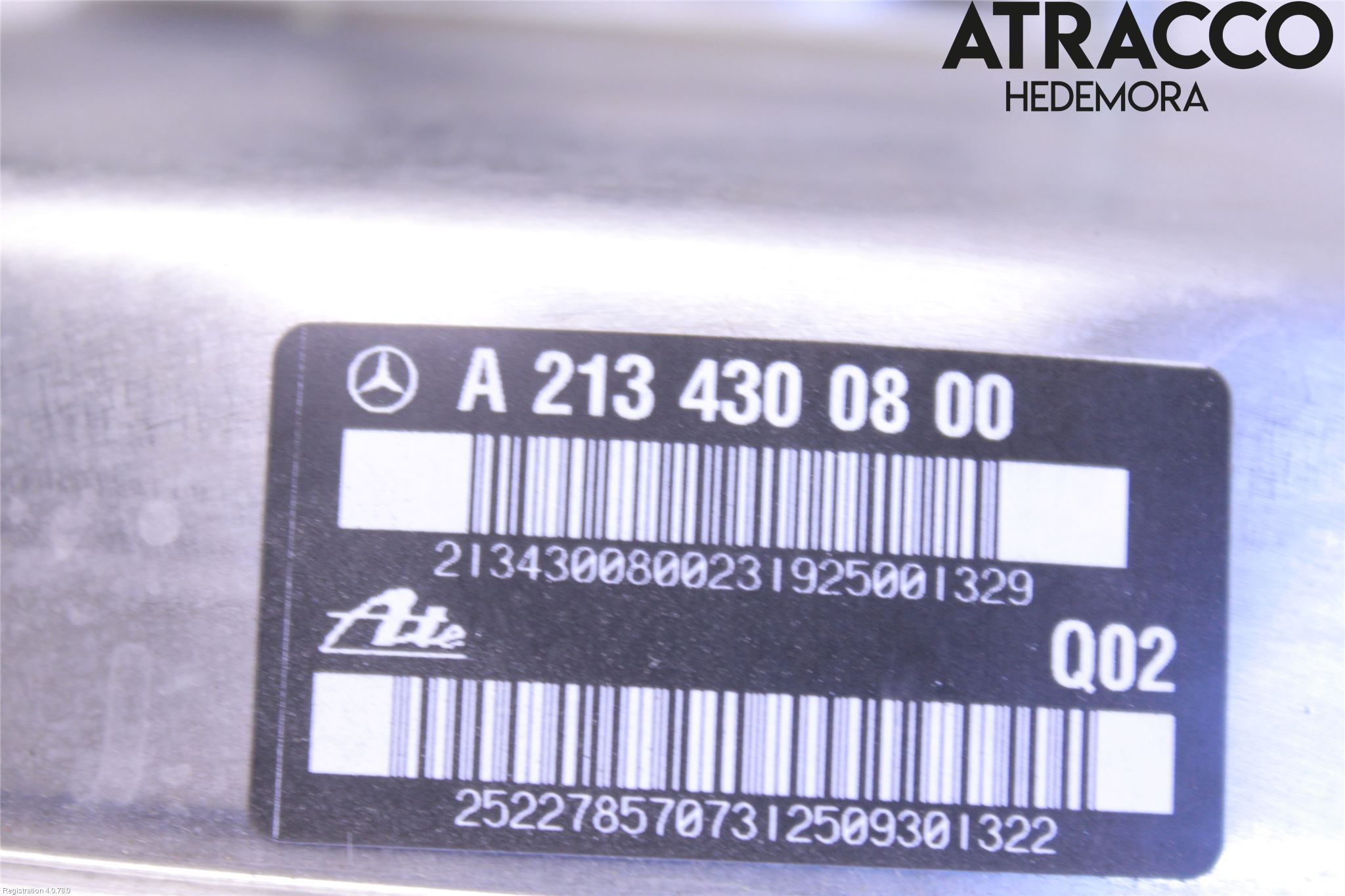 Mercedes-Benz MB E-KLASS (W213) 16-23 Bromsservo