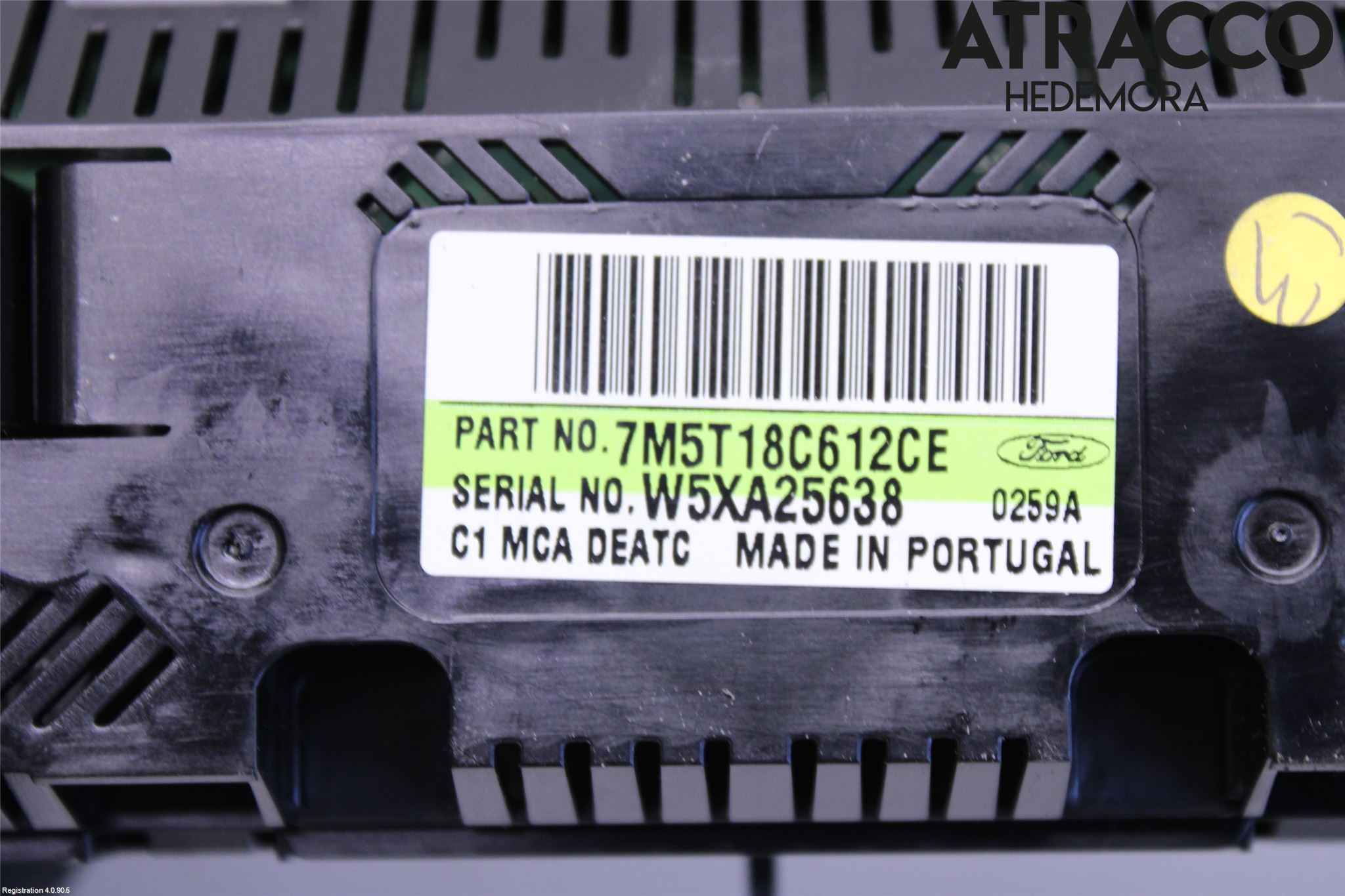 Ford FOCUS 08-11 Ac Styrenhet Ac Manöveren