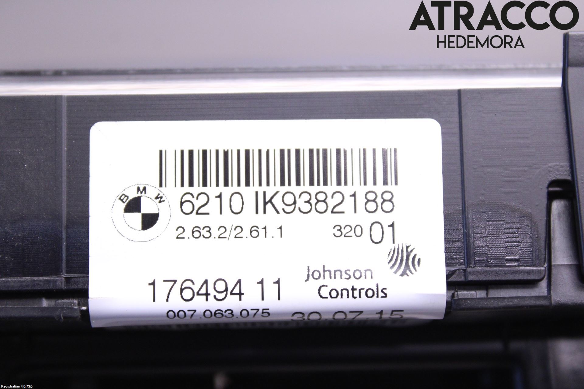 BMW 3 F30/F31/F80 12-19 Instrument Komb