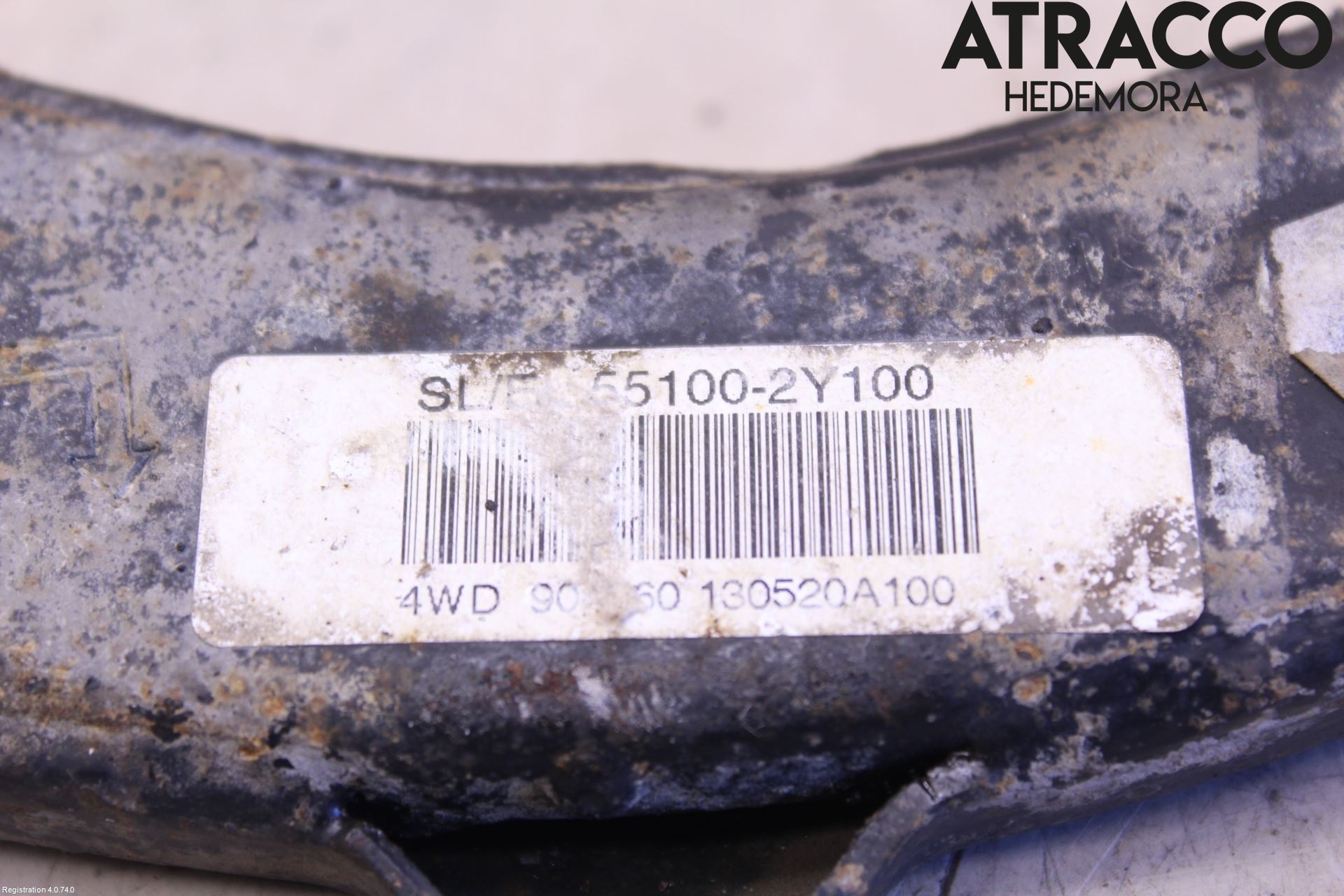 Hyundai ix35 Bärarm Bak Övre Vänster