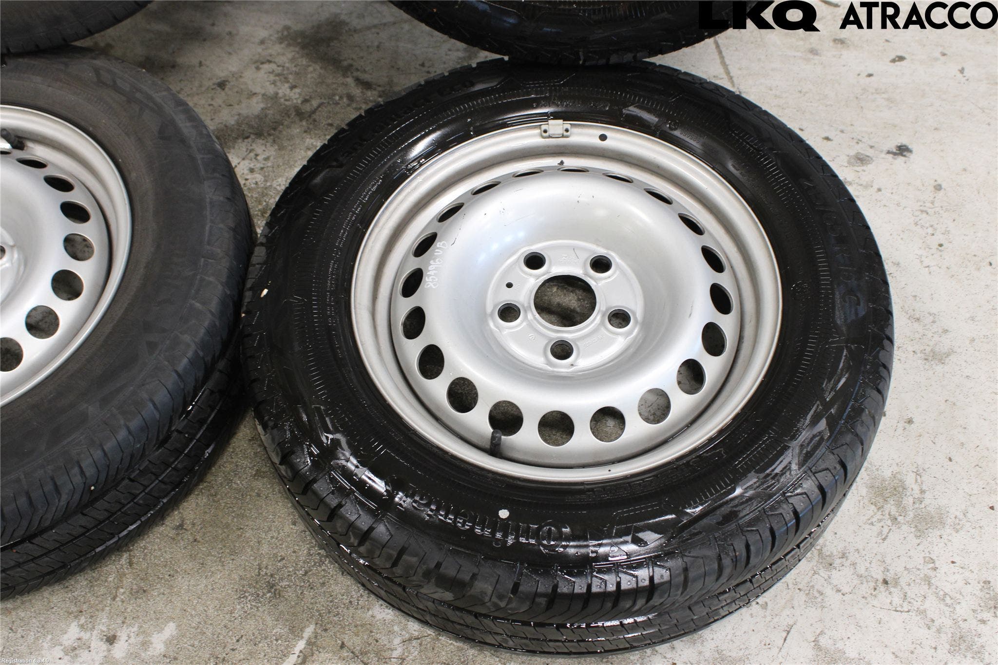 Volkswagen VW TRANSP/CARAVELLE (T6) 16-22 Sommardäck Plåtfälg 4St