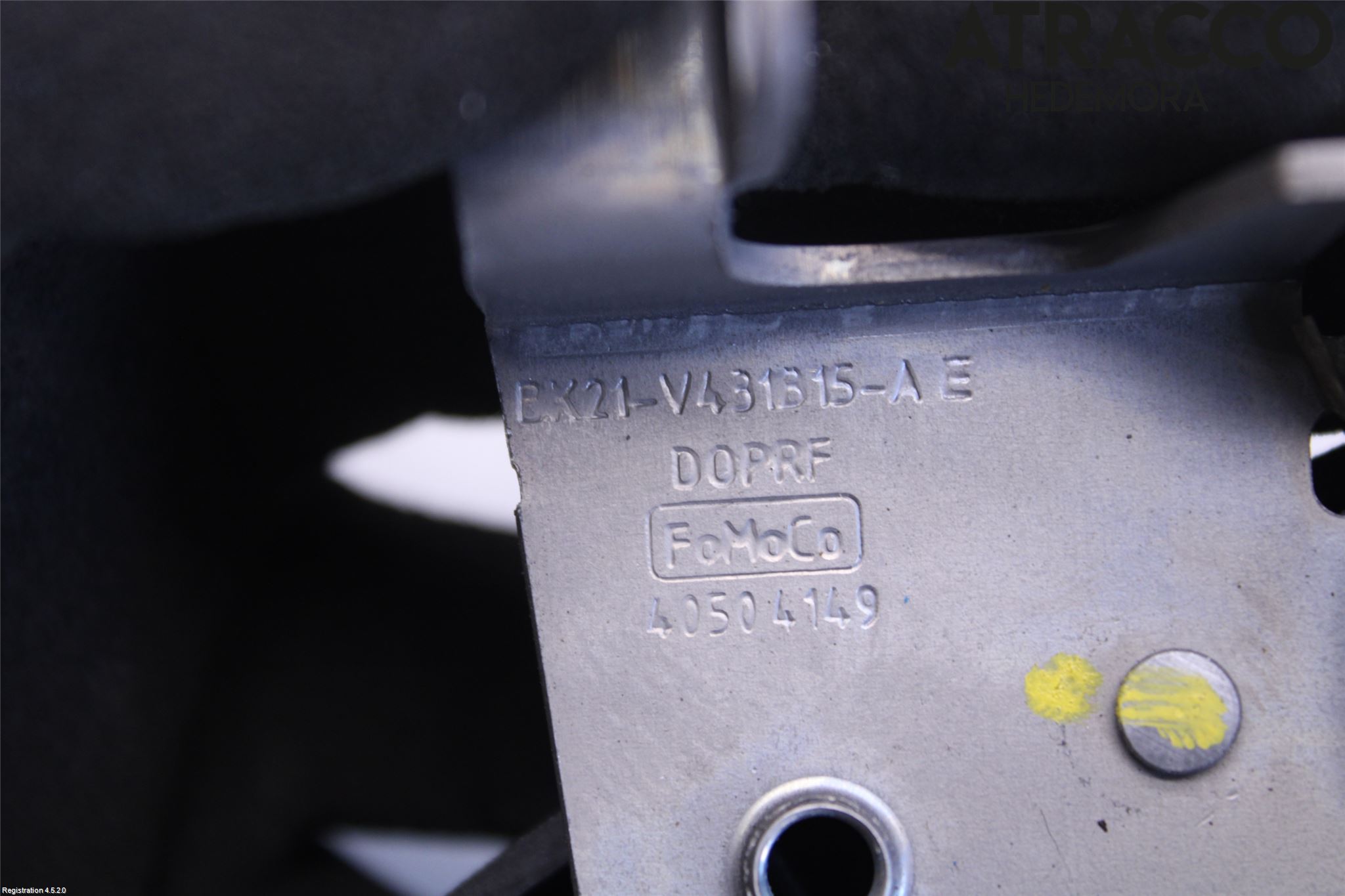 Ford TRANSIT/TOURNEO CONNECT 13-22 Bakluckehandtag Inre