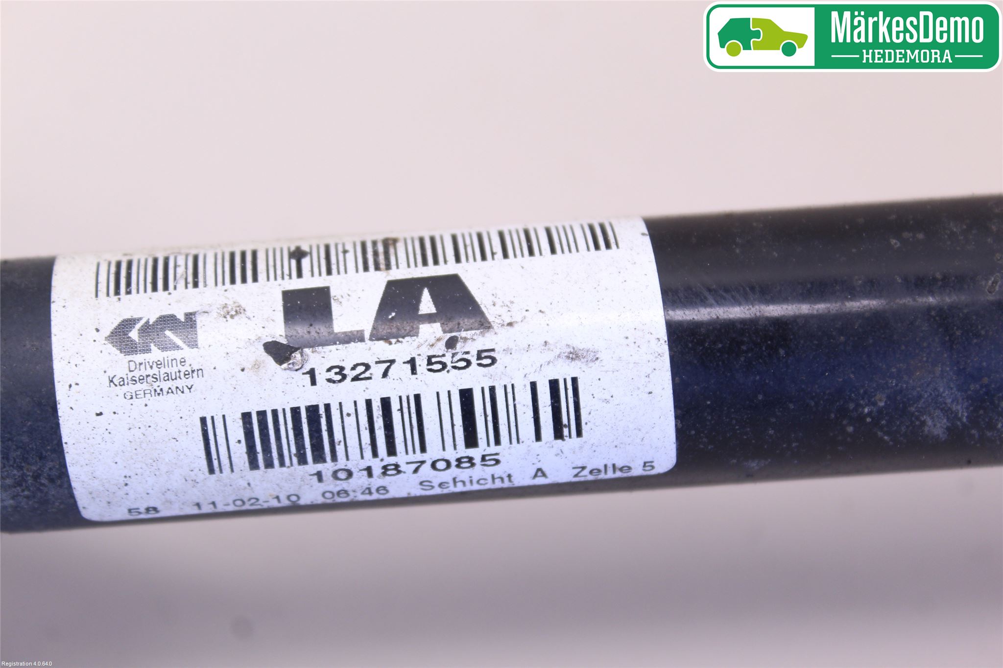 Opel ASTRA J 10-15 Drivaxel Fram Vänster