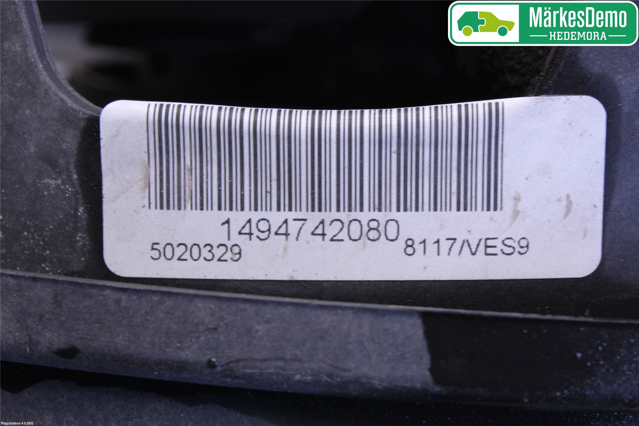 Peugeot EXPERT 07-14 Kylfläkt El