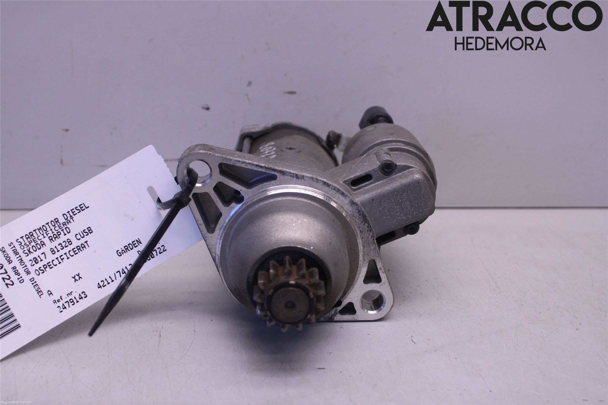 Skoda RAPID Startmotor Diesel
