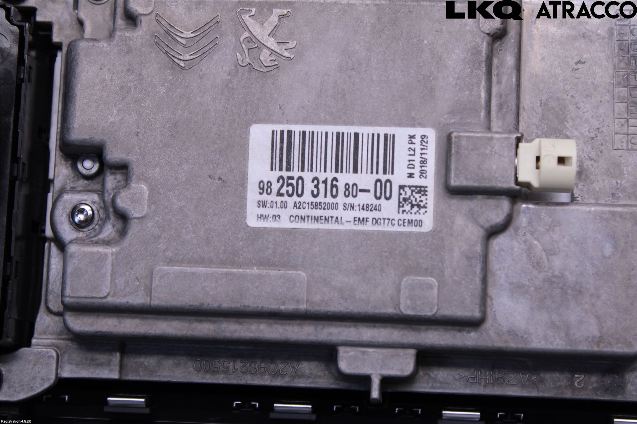 Toyota PROACE II 16- Multifunktionsdisplay