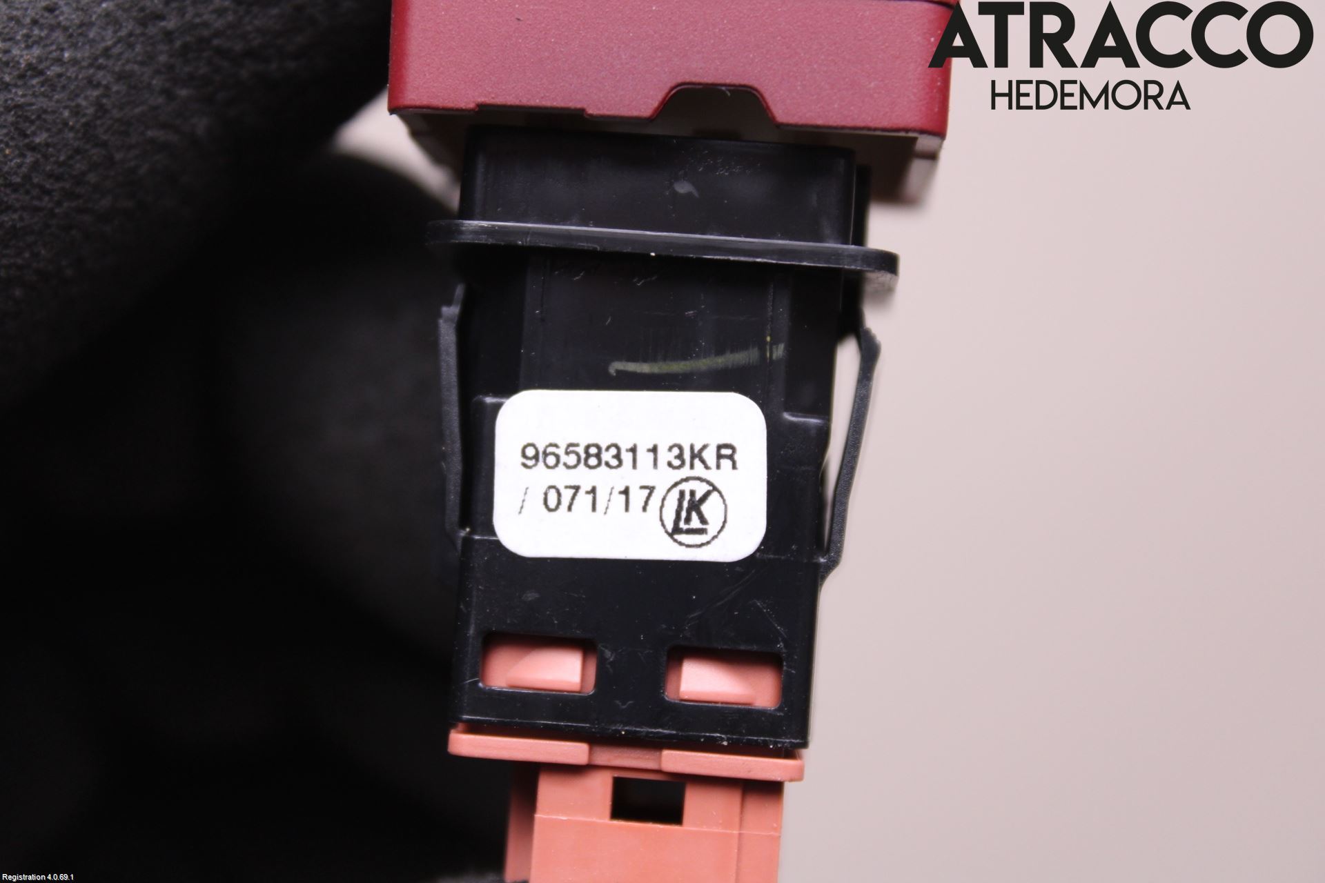 Citroen BERLINGO 08-18 Strömställare Varnings