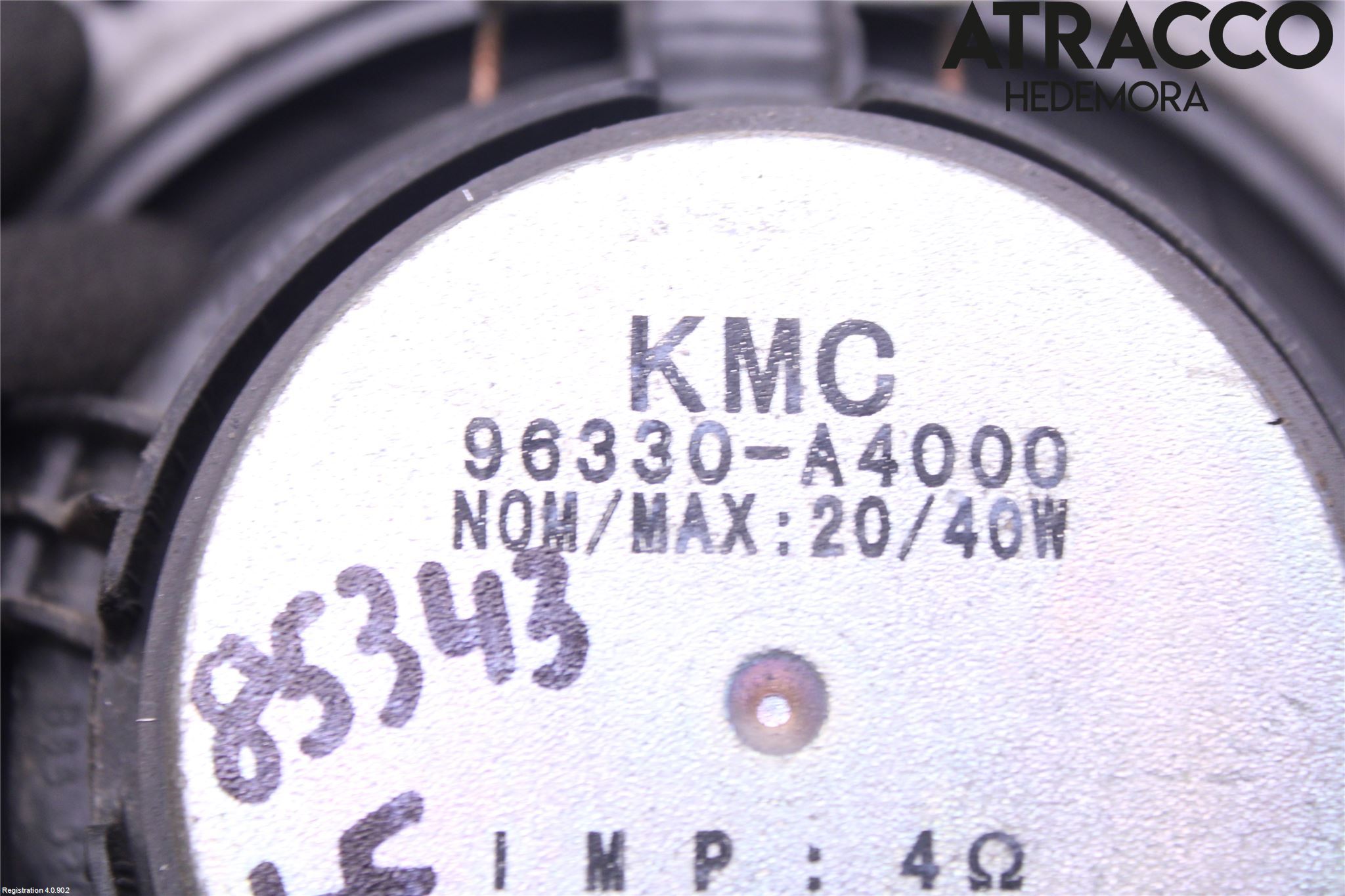 Kia CARENS III 13-19 Högtalare