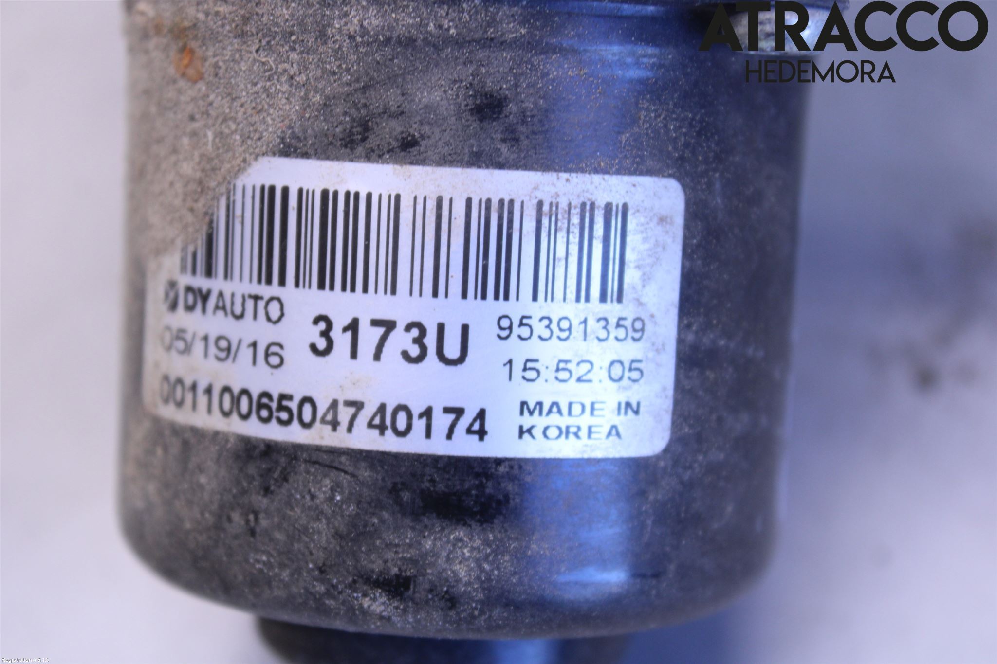 Opel KARL 16-19 Torkarmotor Vindruta