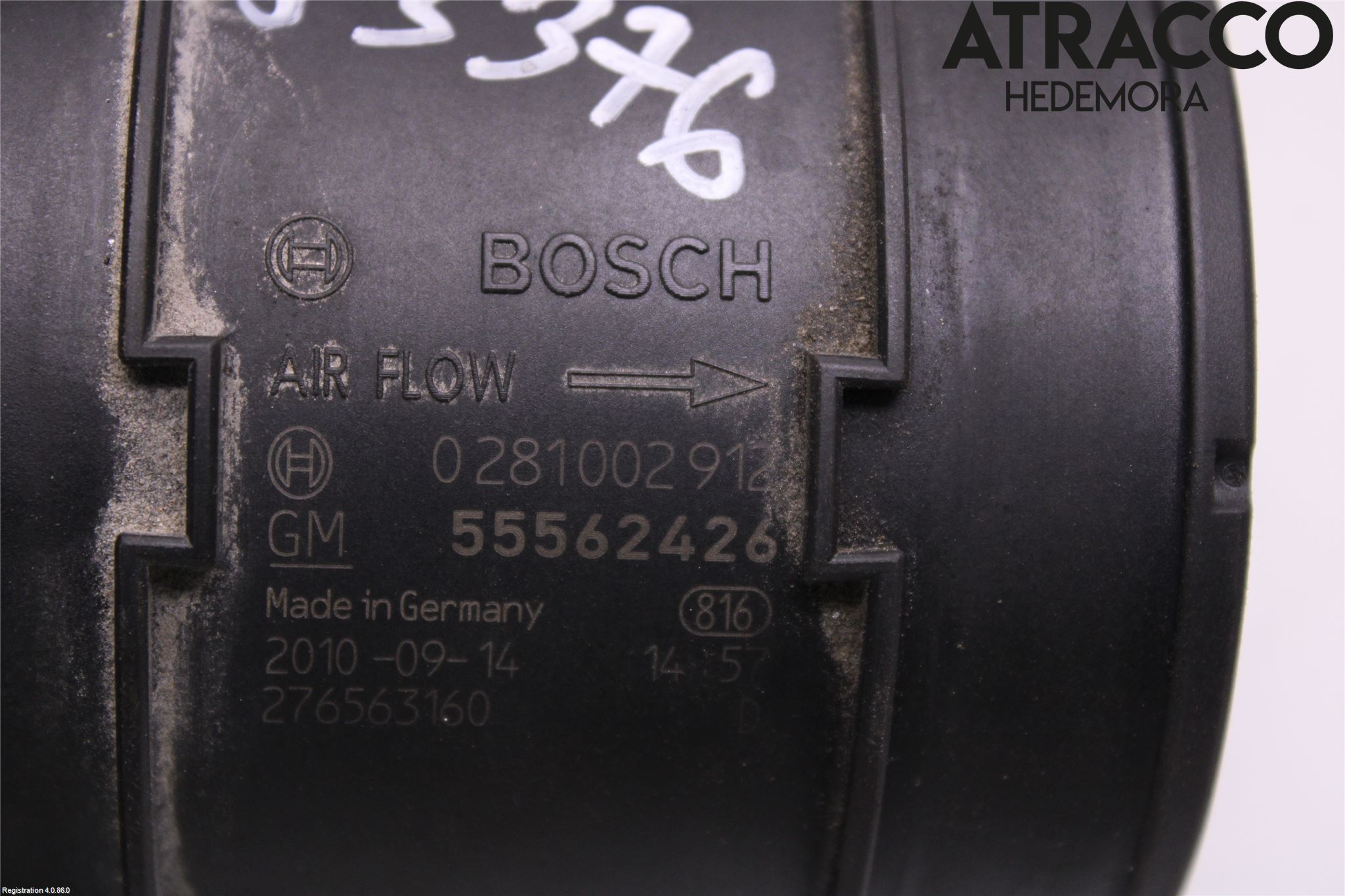 Opel INSIGNIA 09-16 Injluftmassamätare