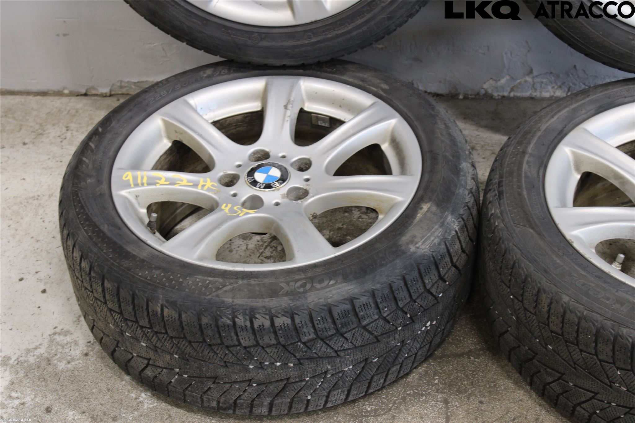 BMW 3 GT F34 13-19 Vinterdäck Alumfälg 4St