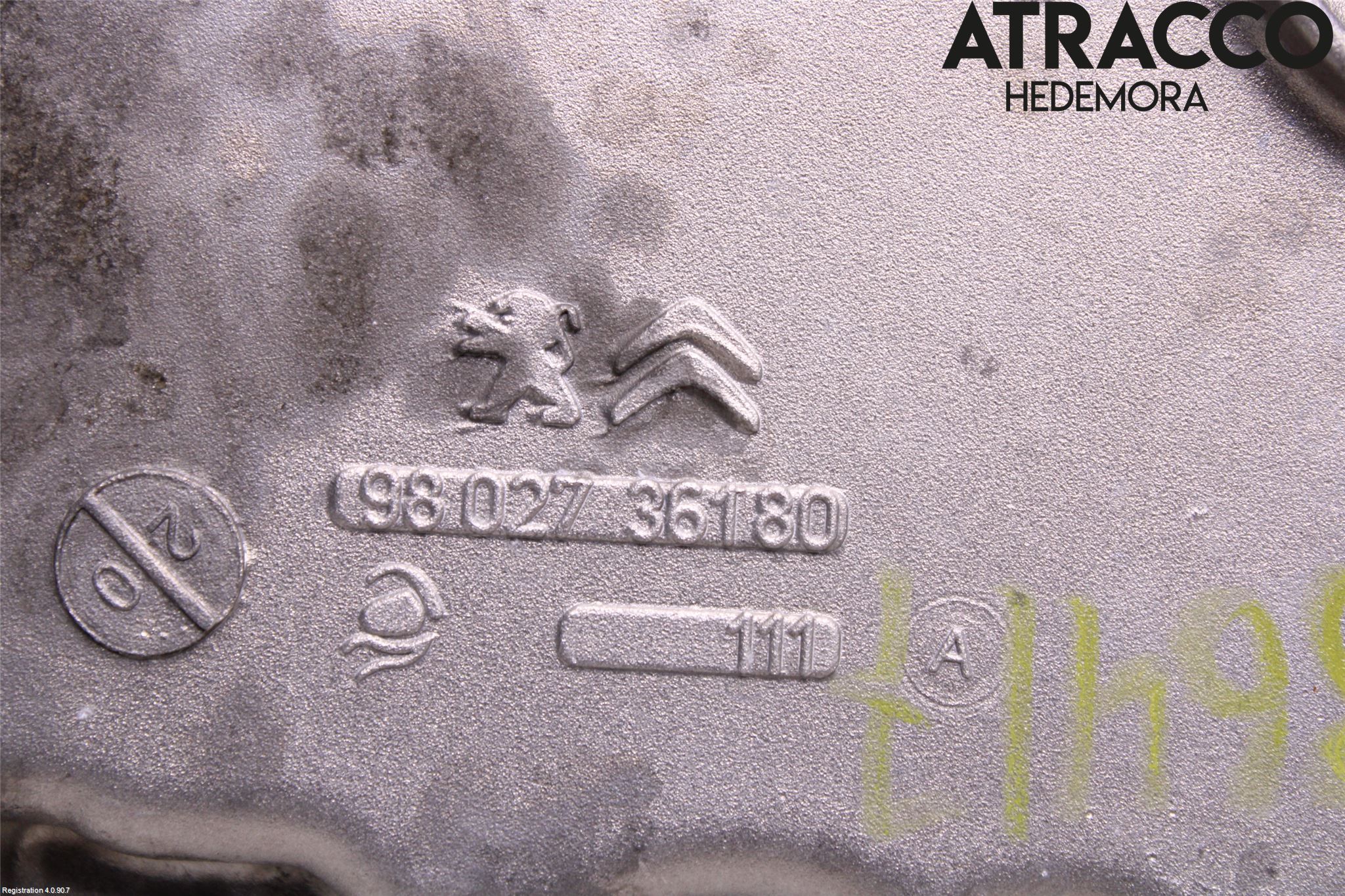 Citroen C4 II 11-18 Oljetråg