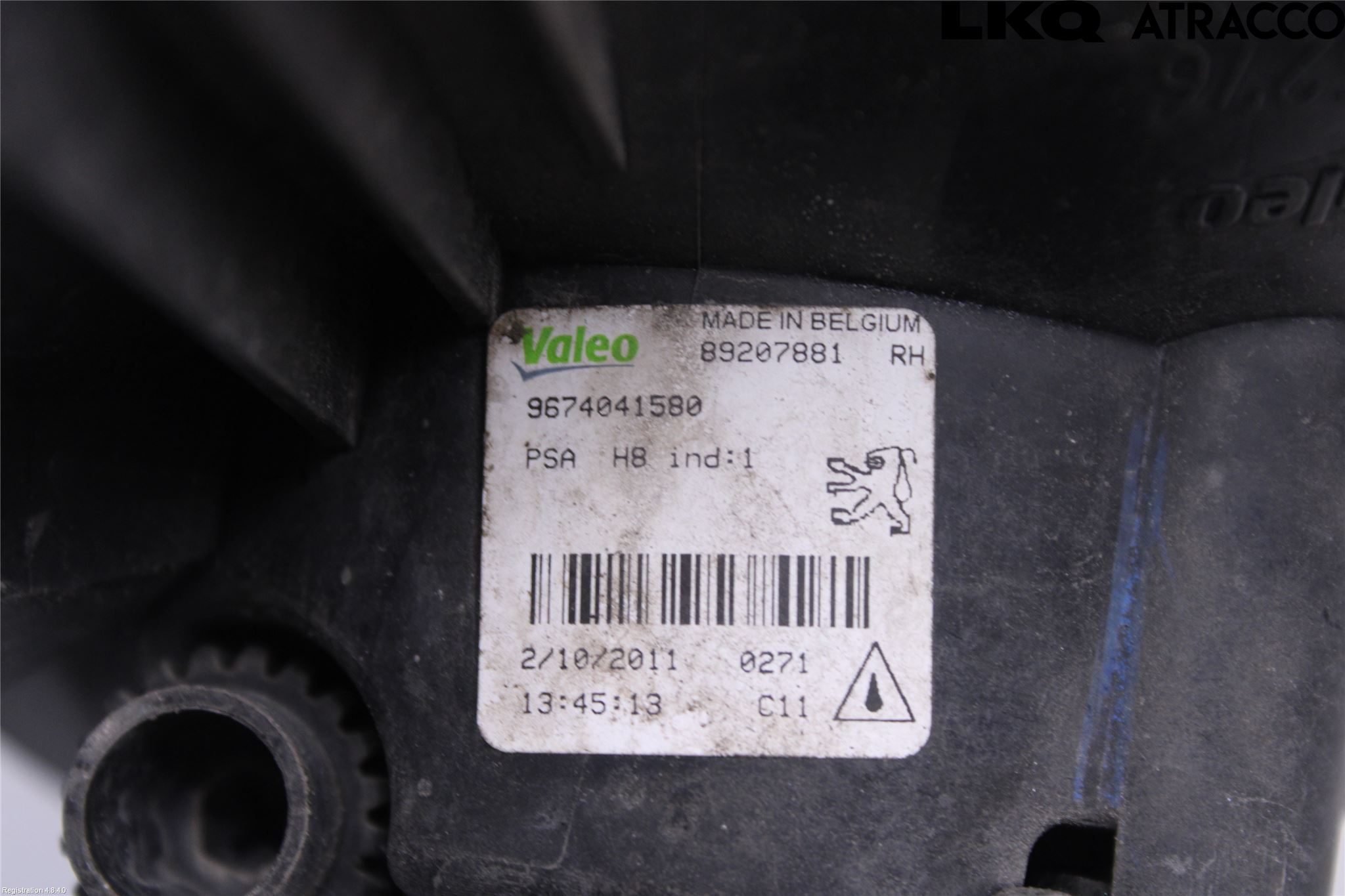 Peugeot 308 08-13 Dimljus-Varselljus Fram