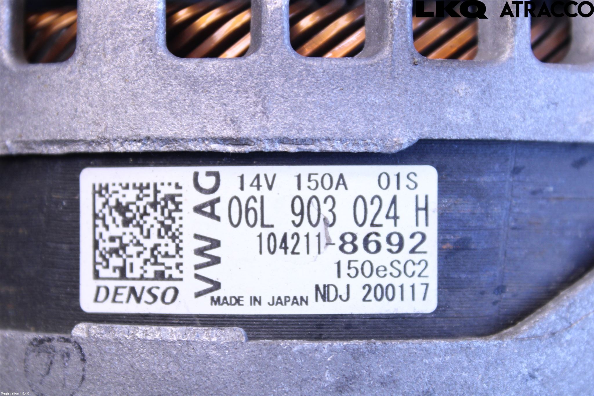 Audi A5 17- Generator