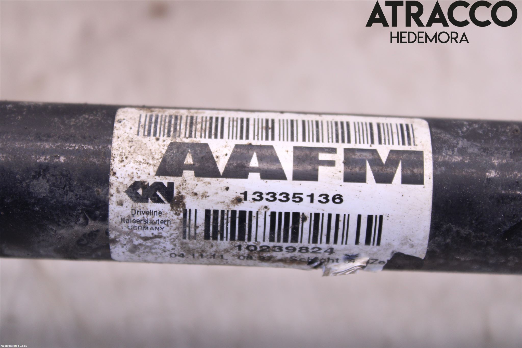Opel ASTRA J 10-15 Drivaxel Fram Höger