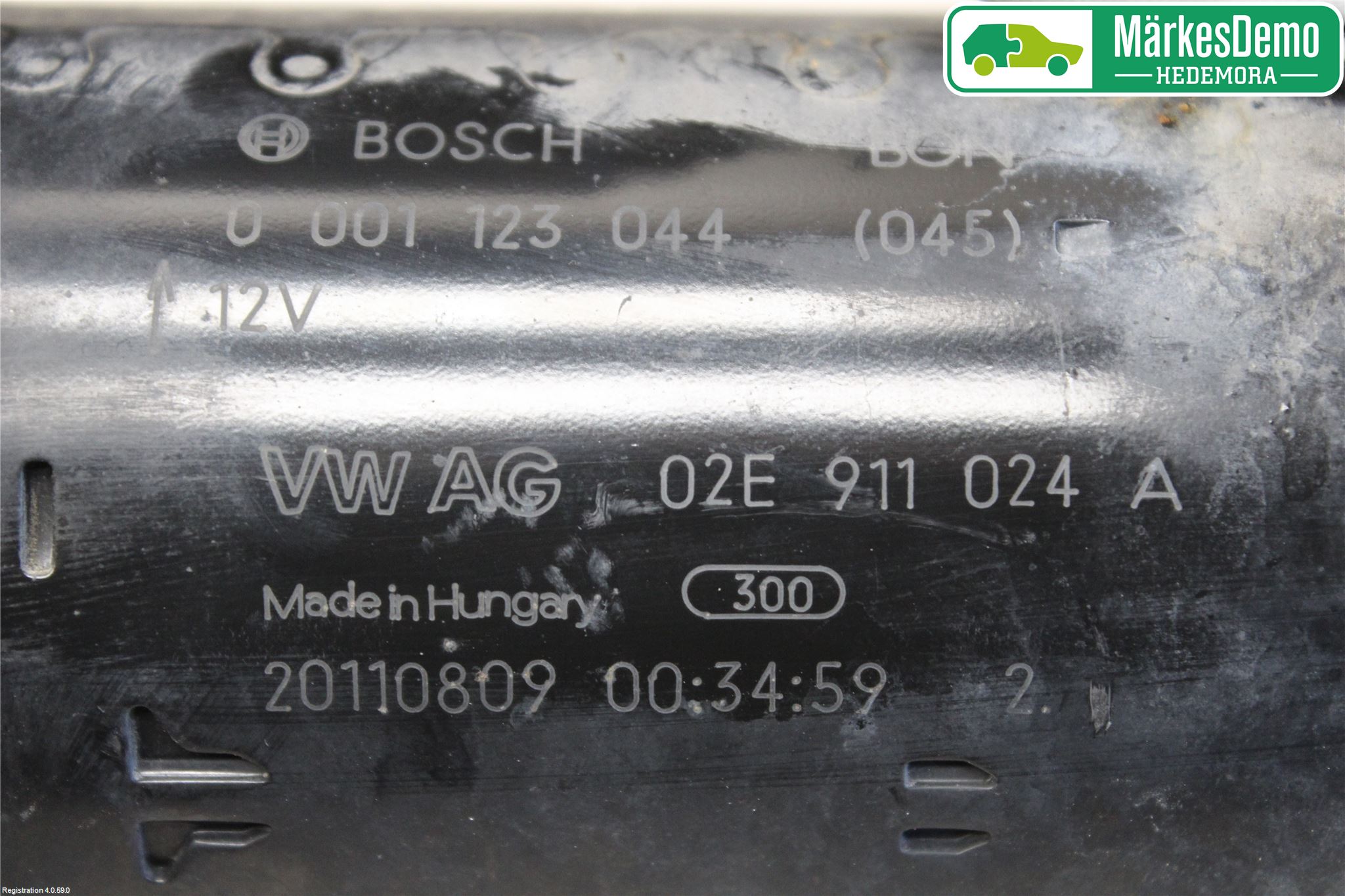 Volkswagen VW GOLF VI 09-13 Startmotor