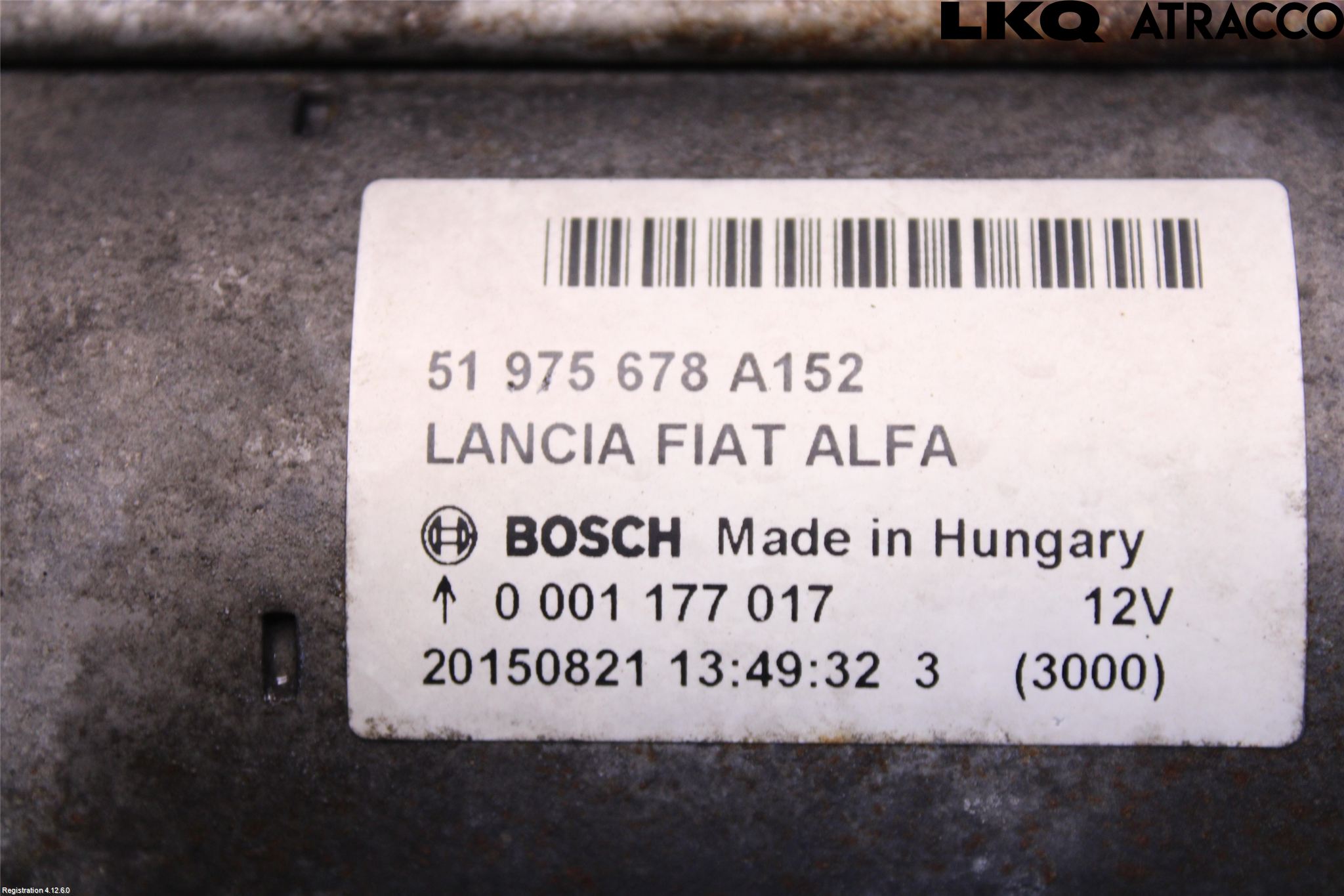 Fiat 500X 15- Startmotor