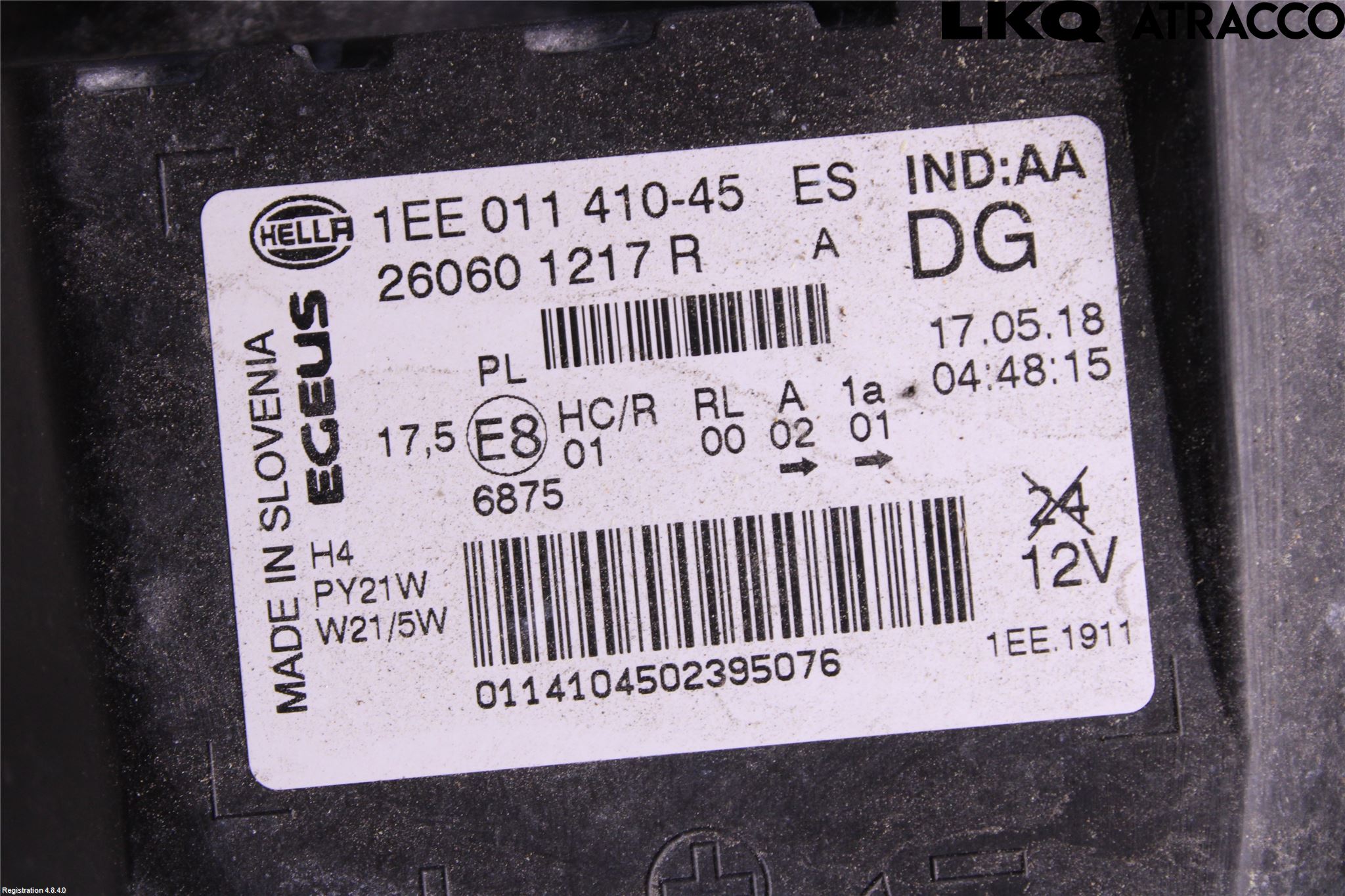 Fiat TALENTO 16- Strålkastare Vänster