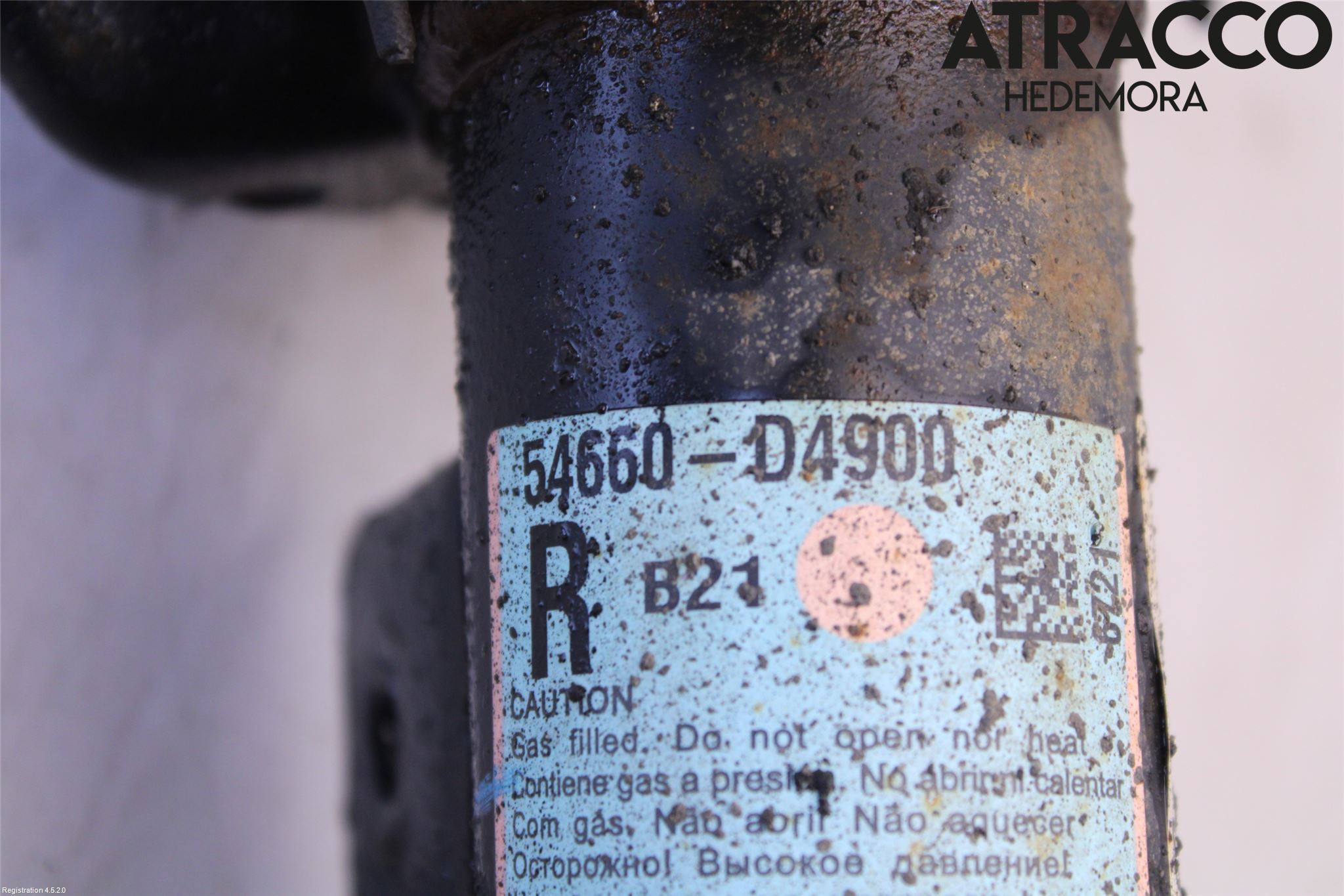 Kia OPTIMA 16-20 Fjäderben Fram Höger