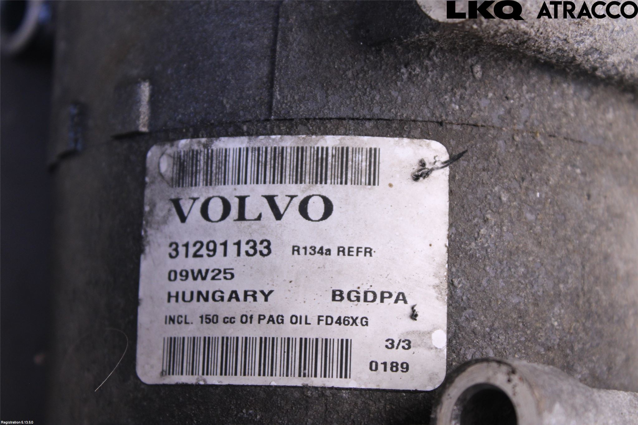Volvo V70 08-13 Ac Kompressor