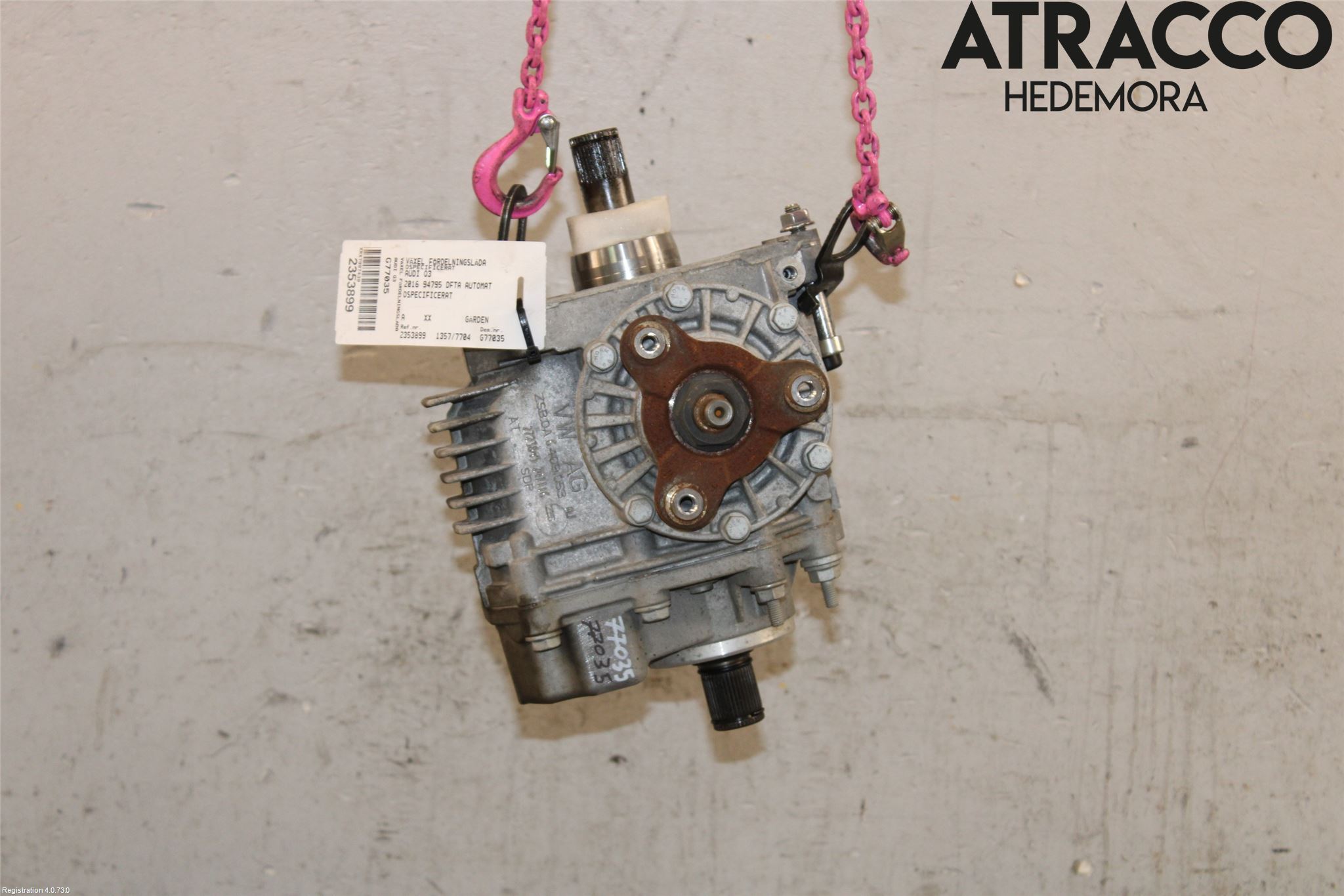 Audi Q3 8U 12-18 Växel Fördelningslåda