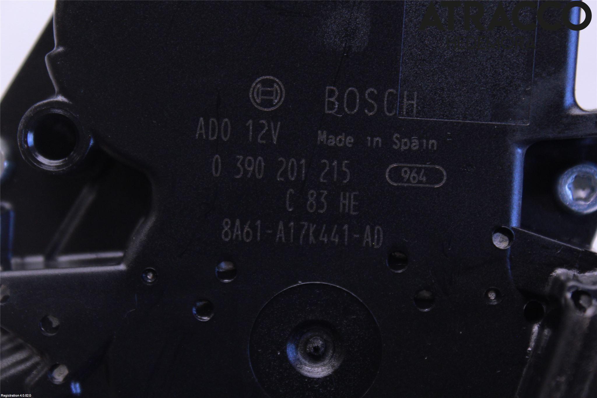 Ford FIESTA 09-12 Torkarmotor Baklucka