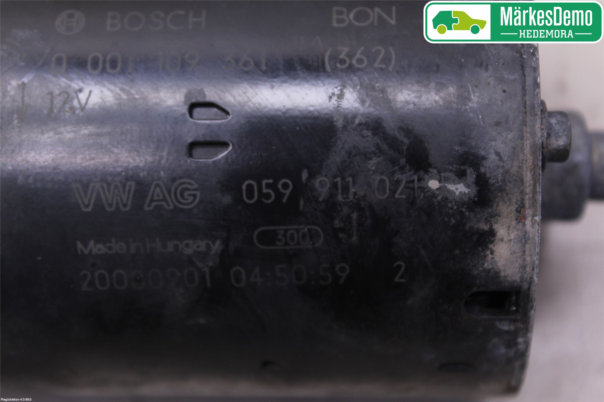 Audi A4/S4 08-11 Startmotor Diesel