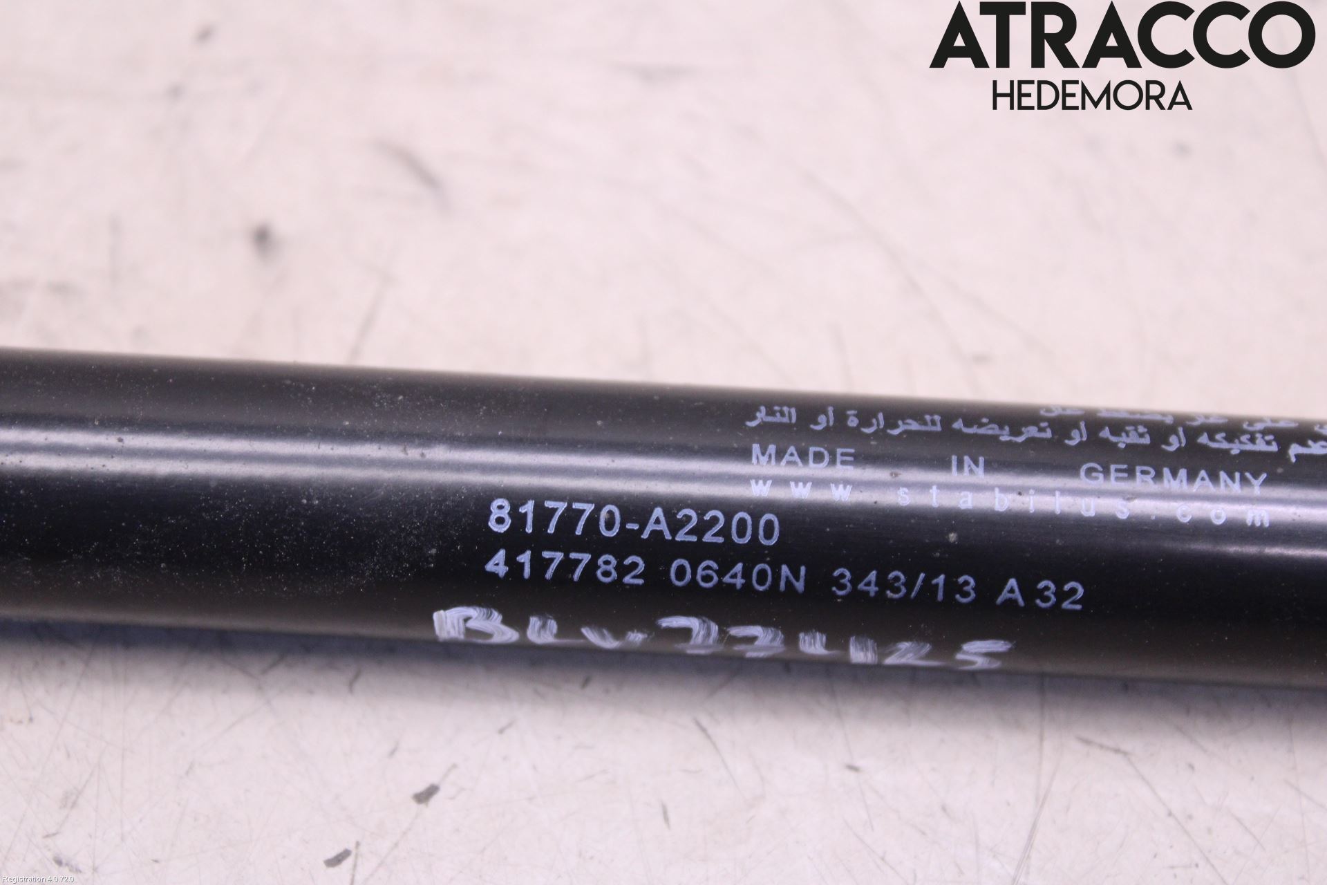 Kia CEED 12-18 Gasfjäder Baklucka