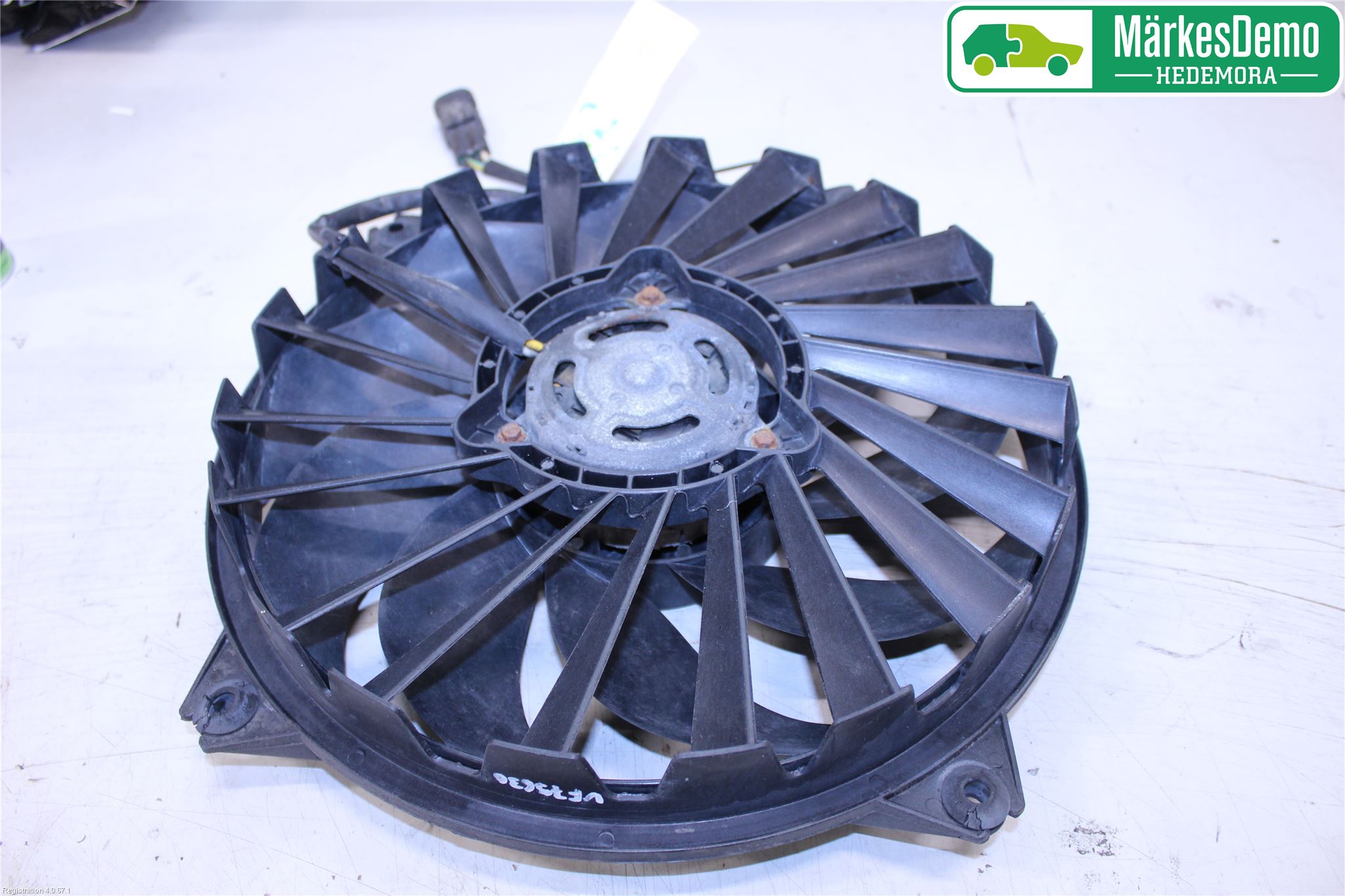 Citroen JUMPY 07-16 Kylfläkt El