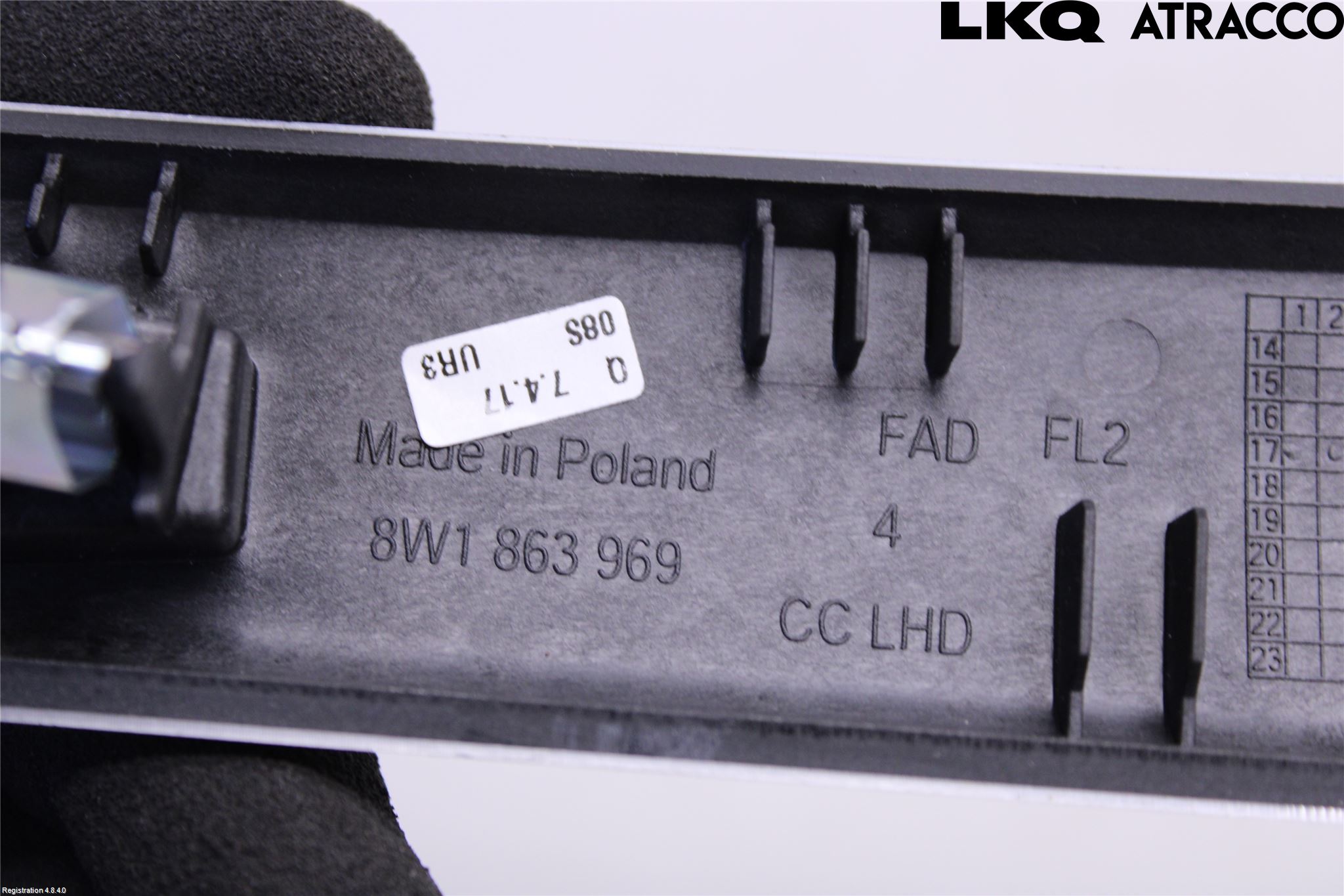 Audi A5 17- Instrumentbräda Inlägg-Dekorlist