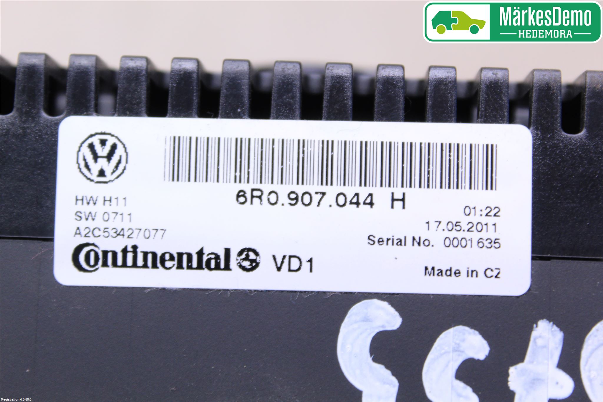 Volkswagen VW POLO 10-17 Ac Styrenhet Ac Manöveren