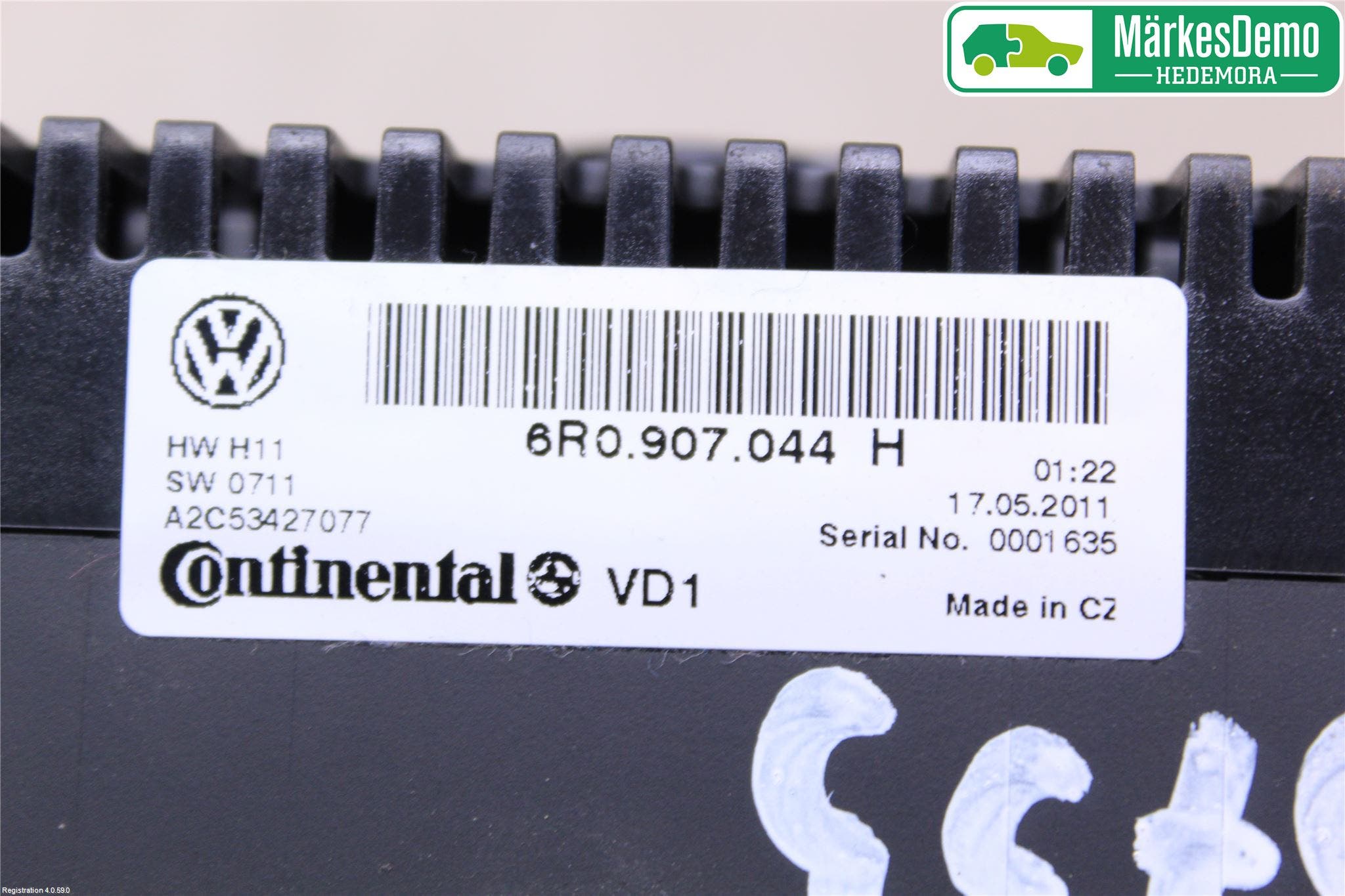 Volkswagen VW POLO 10-17 Ac Styrenhet Ac Manöveren