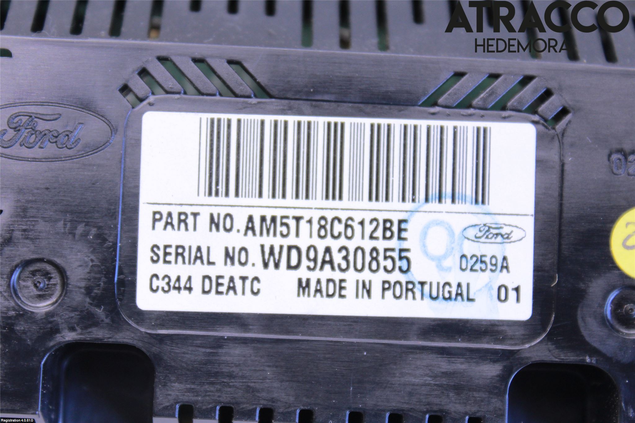 Ford GRAND C-MAX  11-14 Ac Styrenhet Ac Manöveren