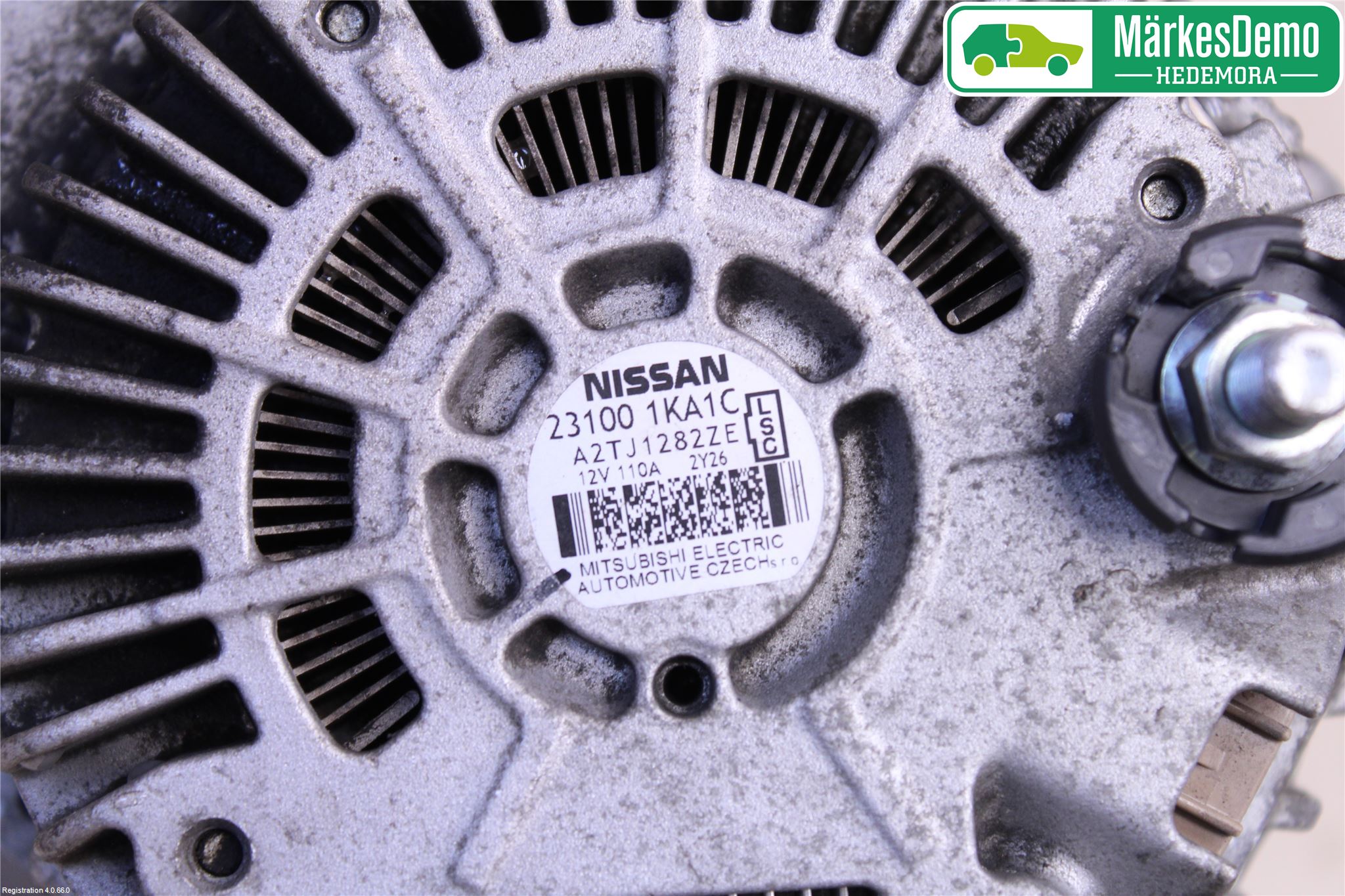 Nissan QASHQAI 10-14 Generator