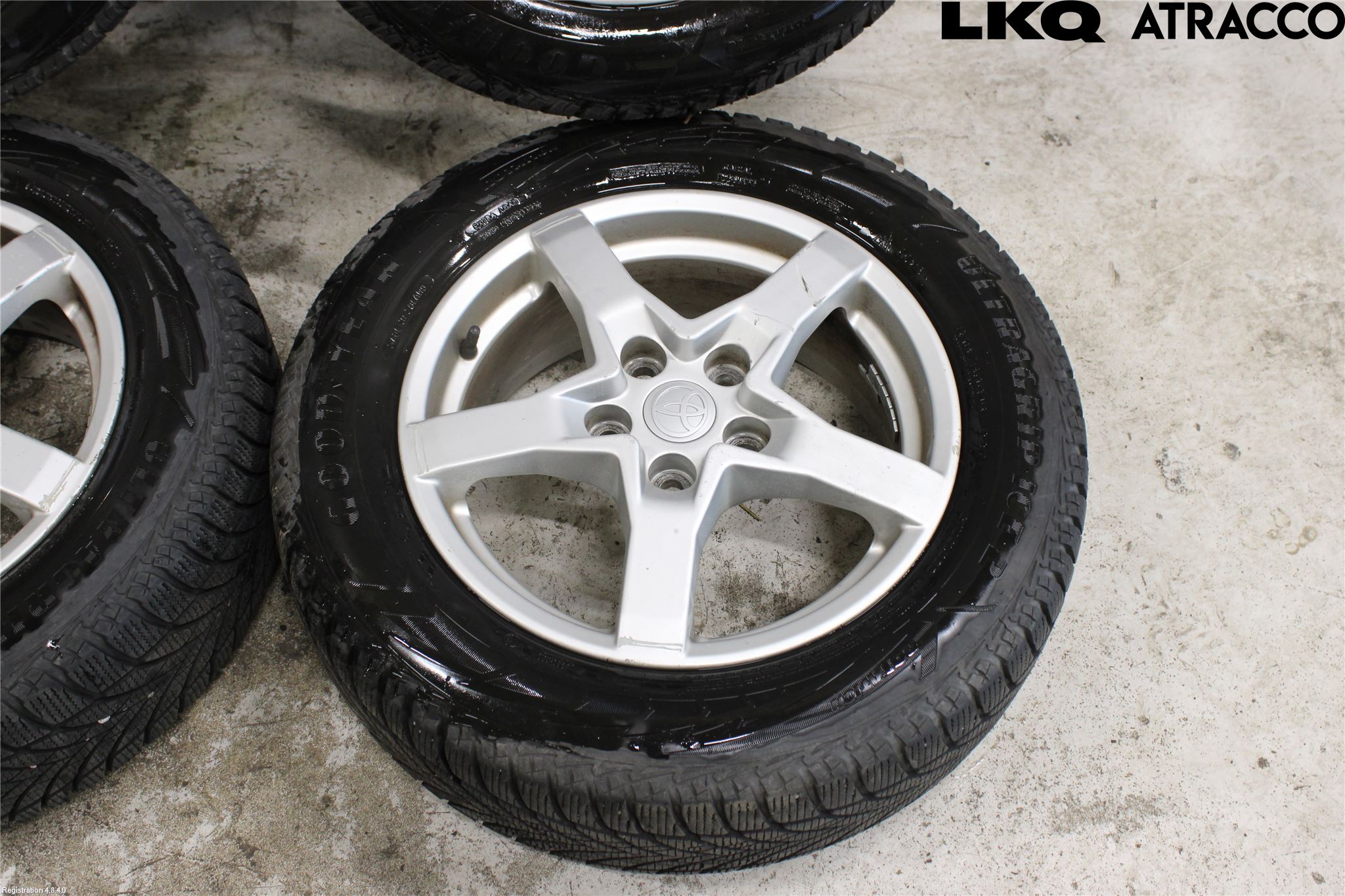 Toyota COROLLA VERSO 04-07 Vinterdäck Alumfälg 4St