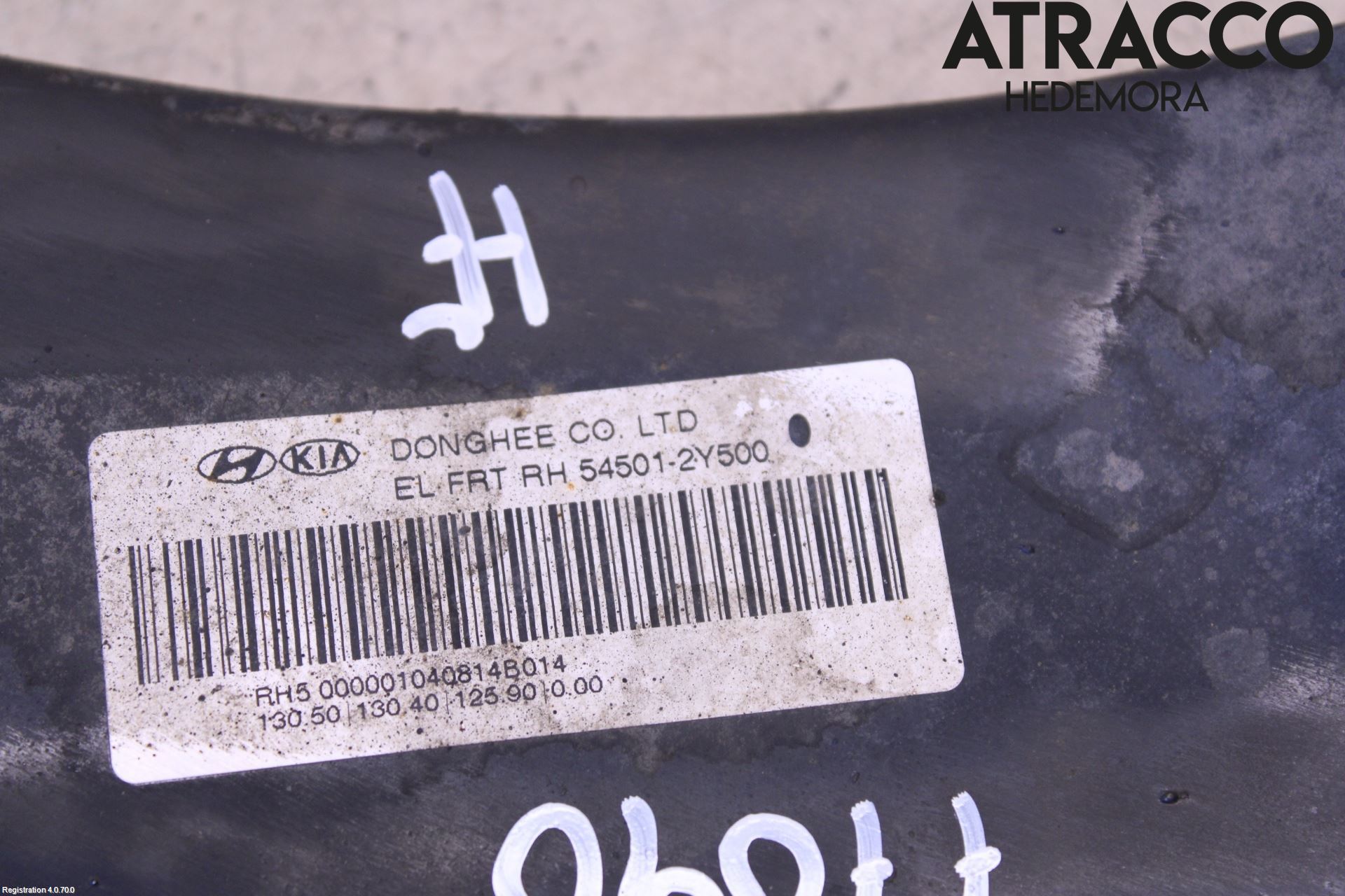 Hyundai ix35 Bärarm Fram Undre Hö