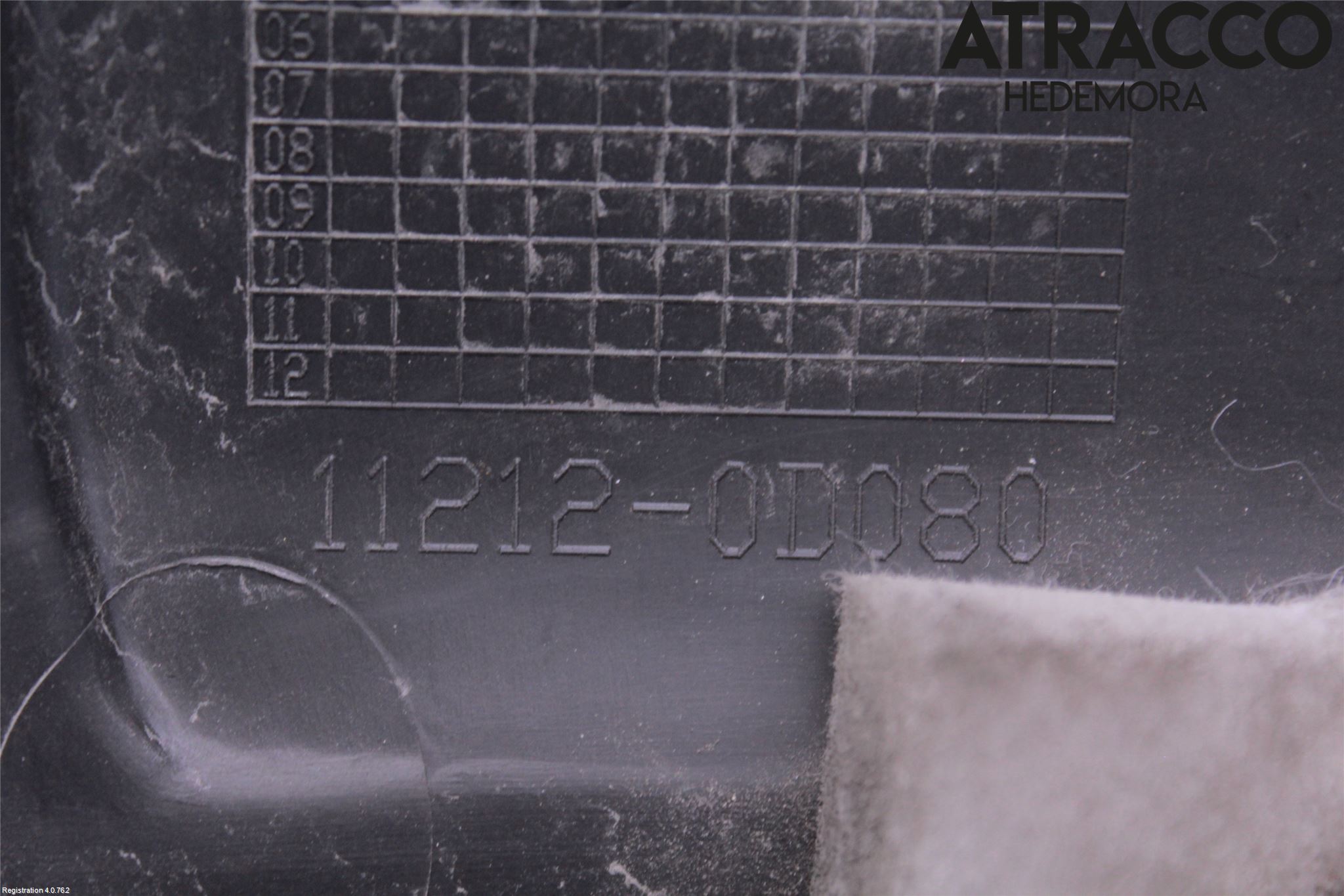 Toyota COROLLA VERSO 04-07 Motorkåpa