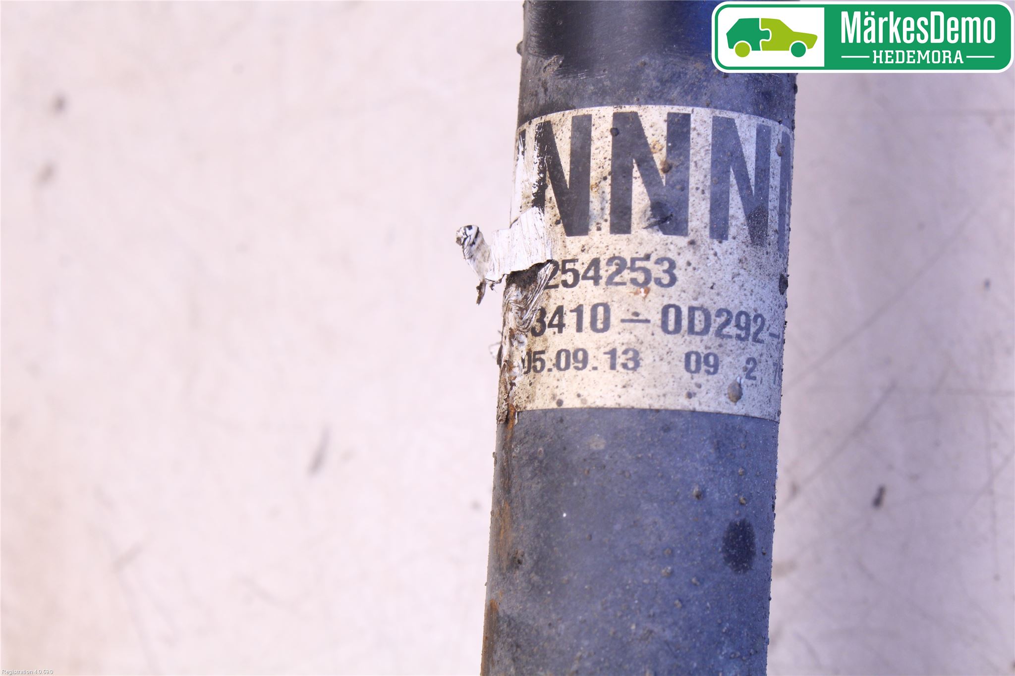 Toyota YARIS XP130 12-14 Drivaxel Fram Höger