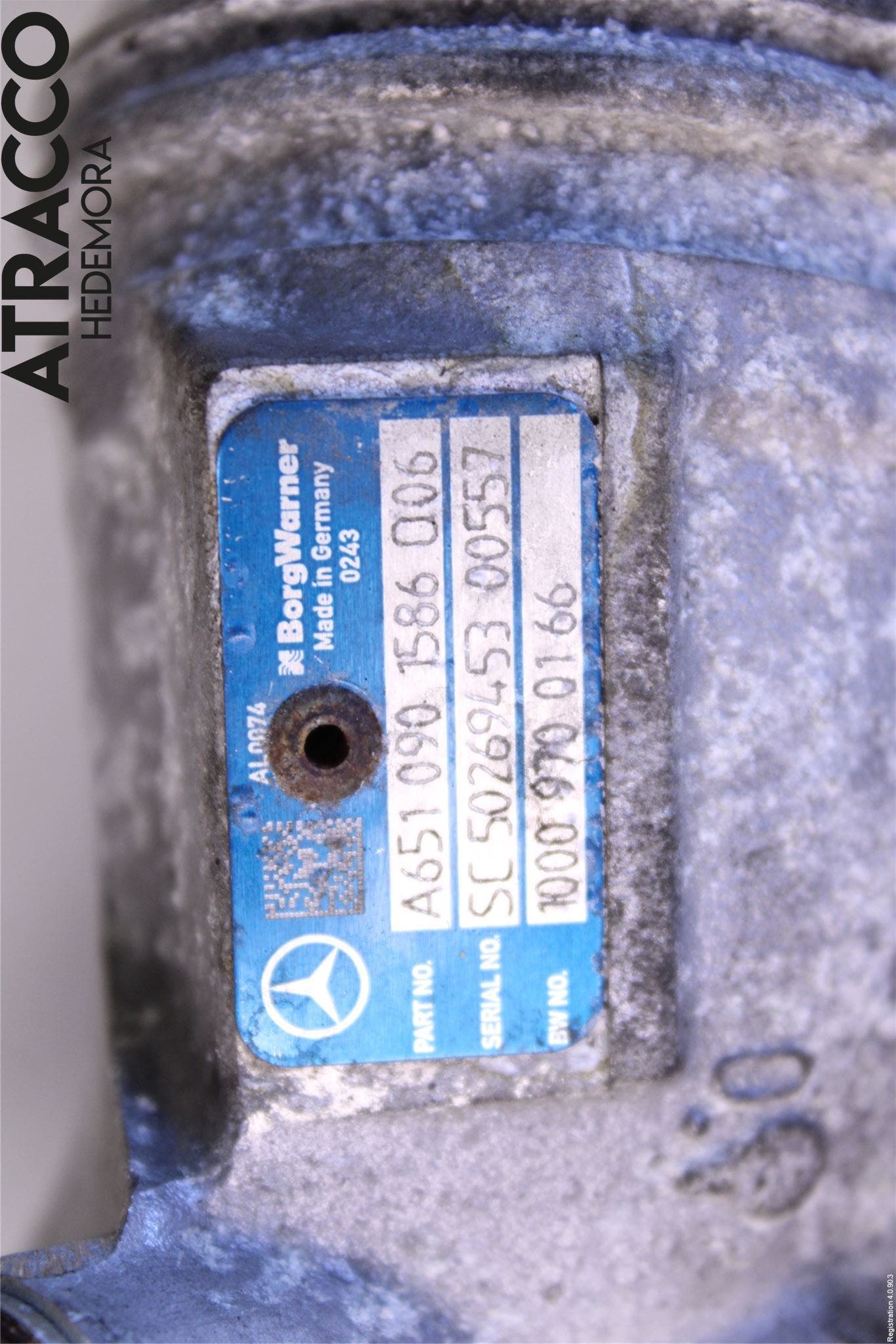 Mercedes-Benz MB C-KLASS (W205) 14-21 Turboaggregat