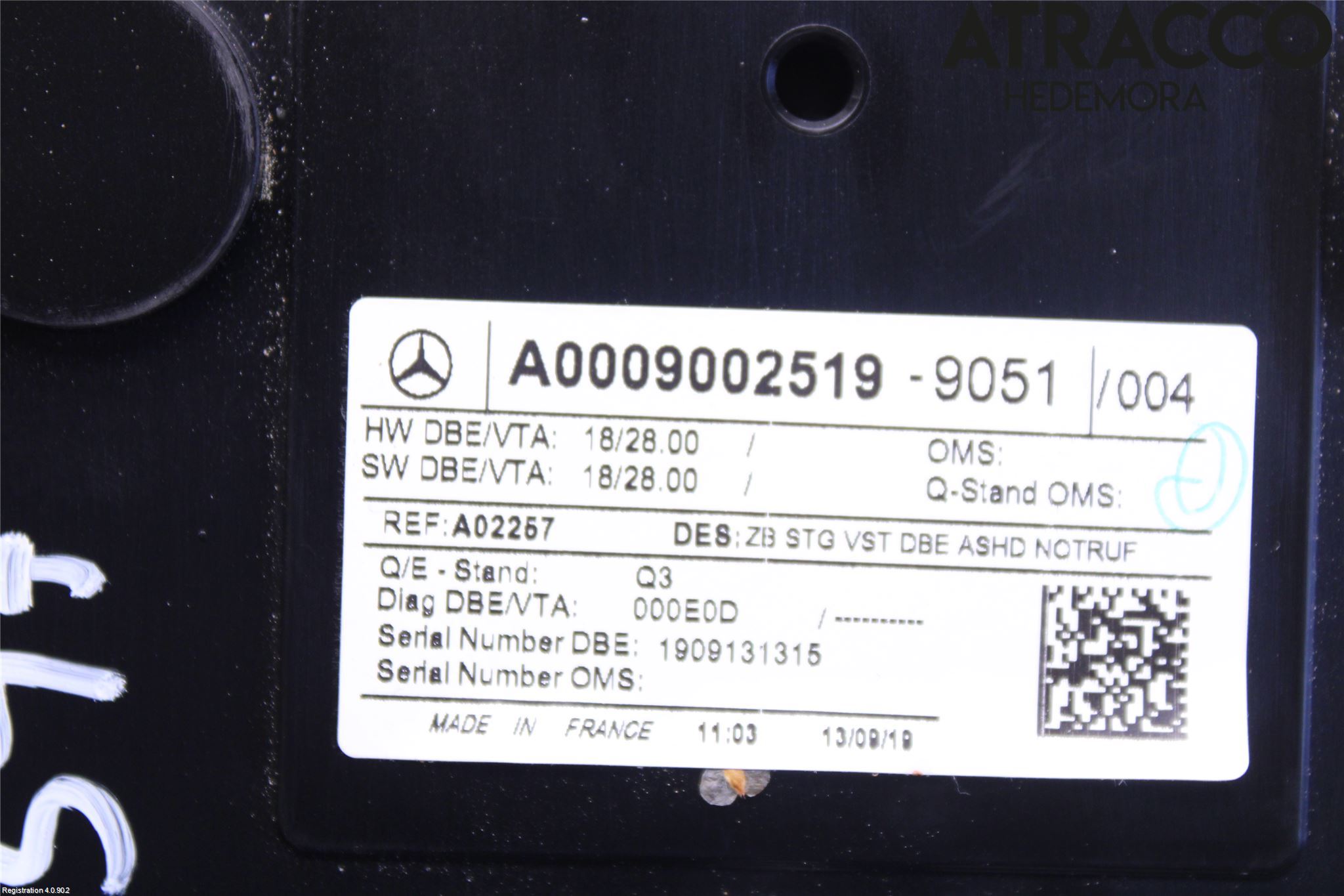 Mercedes-Benz MB CLA-KLASS (C118/X118) 19- Innerbelysning