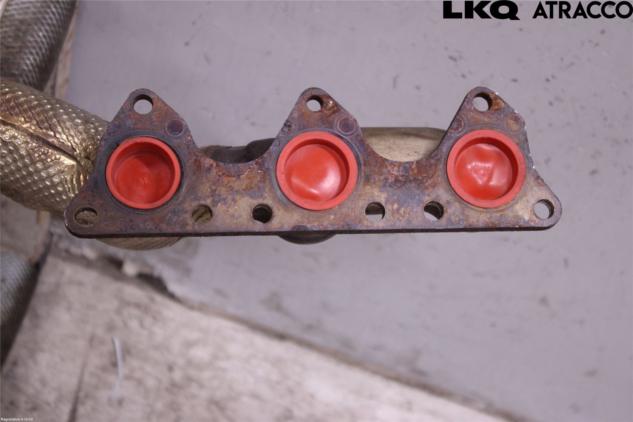 Audi A8/S8 4E  02-09 Grenrör Avgas