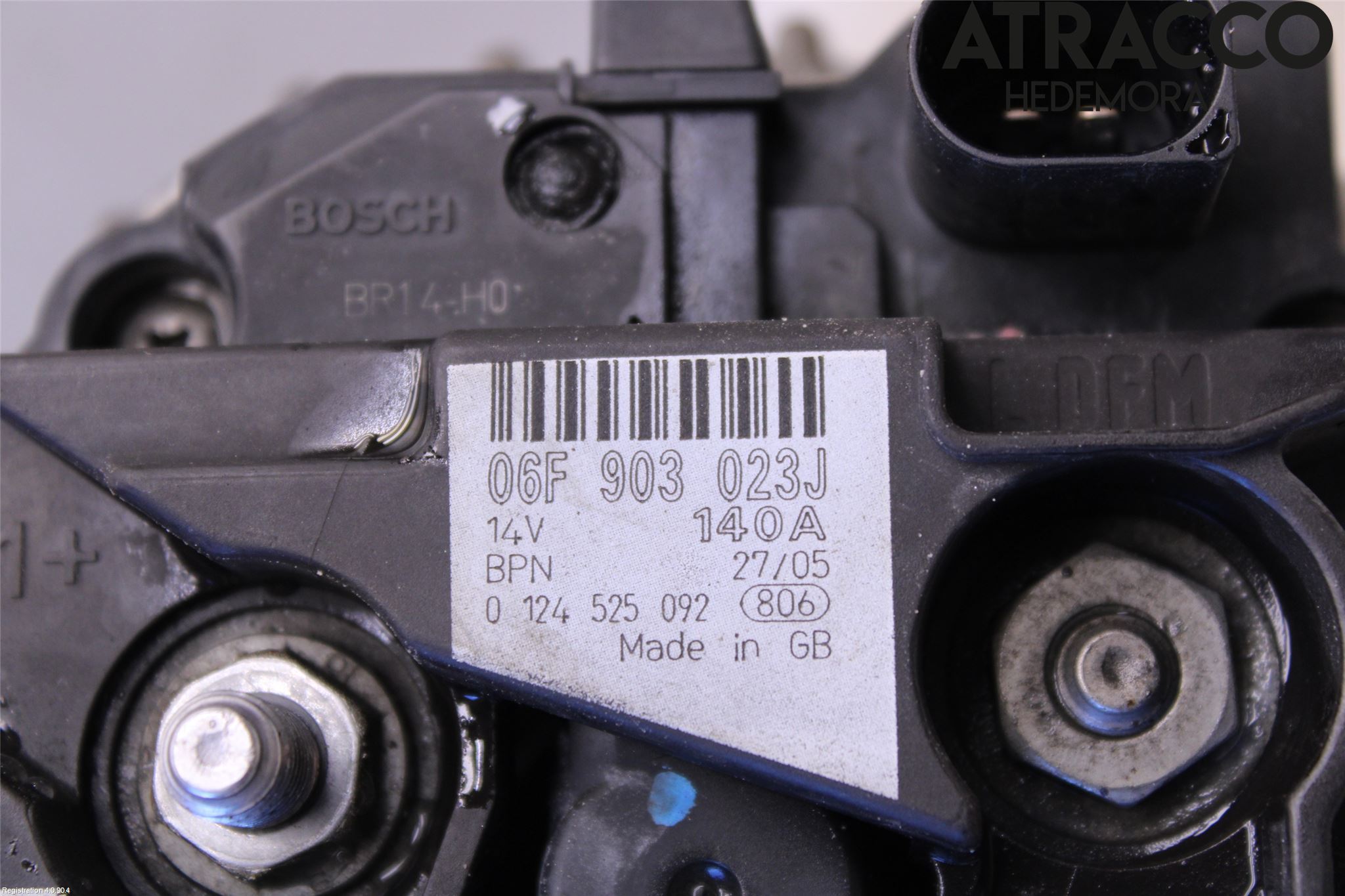 Volkswagen VW TRANSP/CARAVELLE (T5) 04-15 Generator