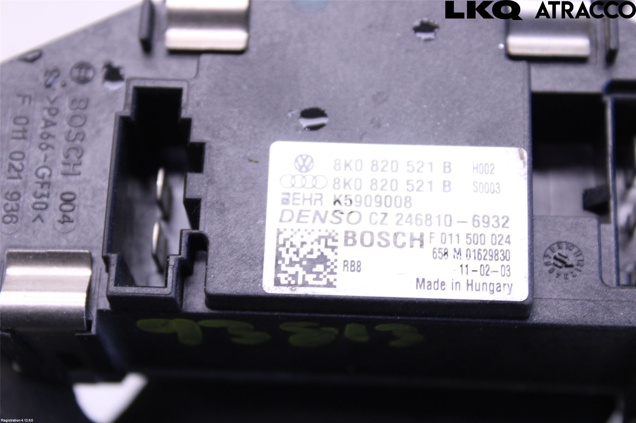 Audi A4/S4 08-11 Värmefläktsmotstånd